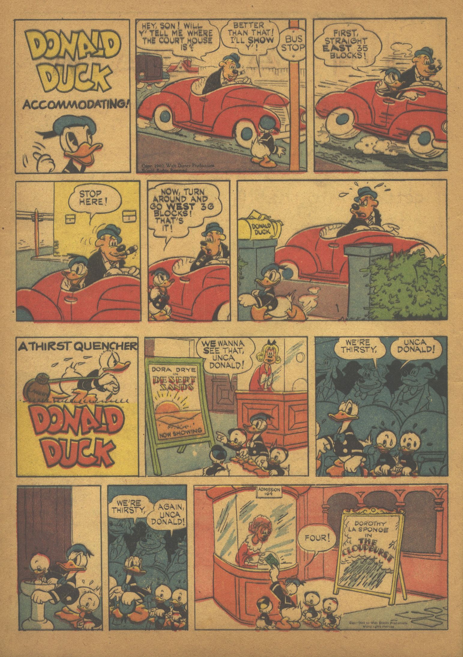 Read online Walt Disney's Comics and Stories comic -  Issue #43 - 42