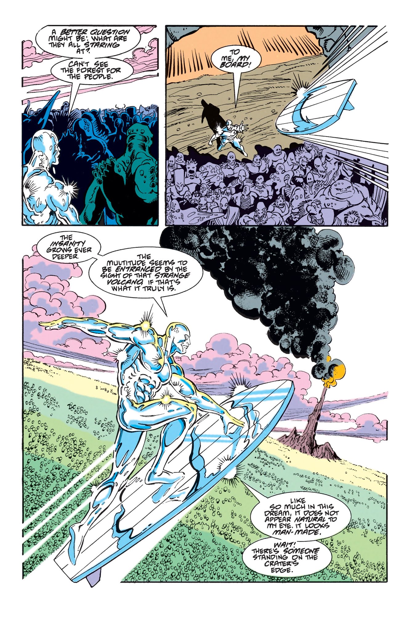 Read online Silver Surfer (1987) comic -  Issue # _TPB Silver Surfer - Rebirth of Thanos (Part 1) - 16