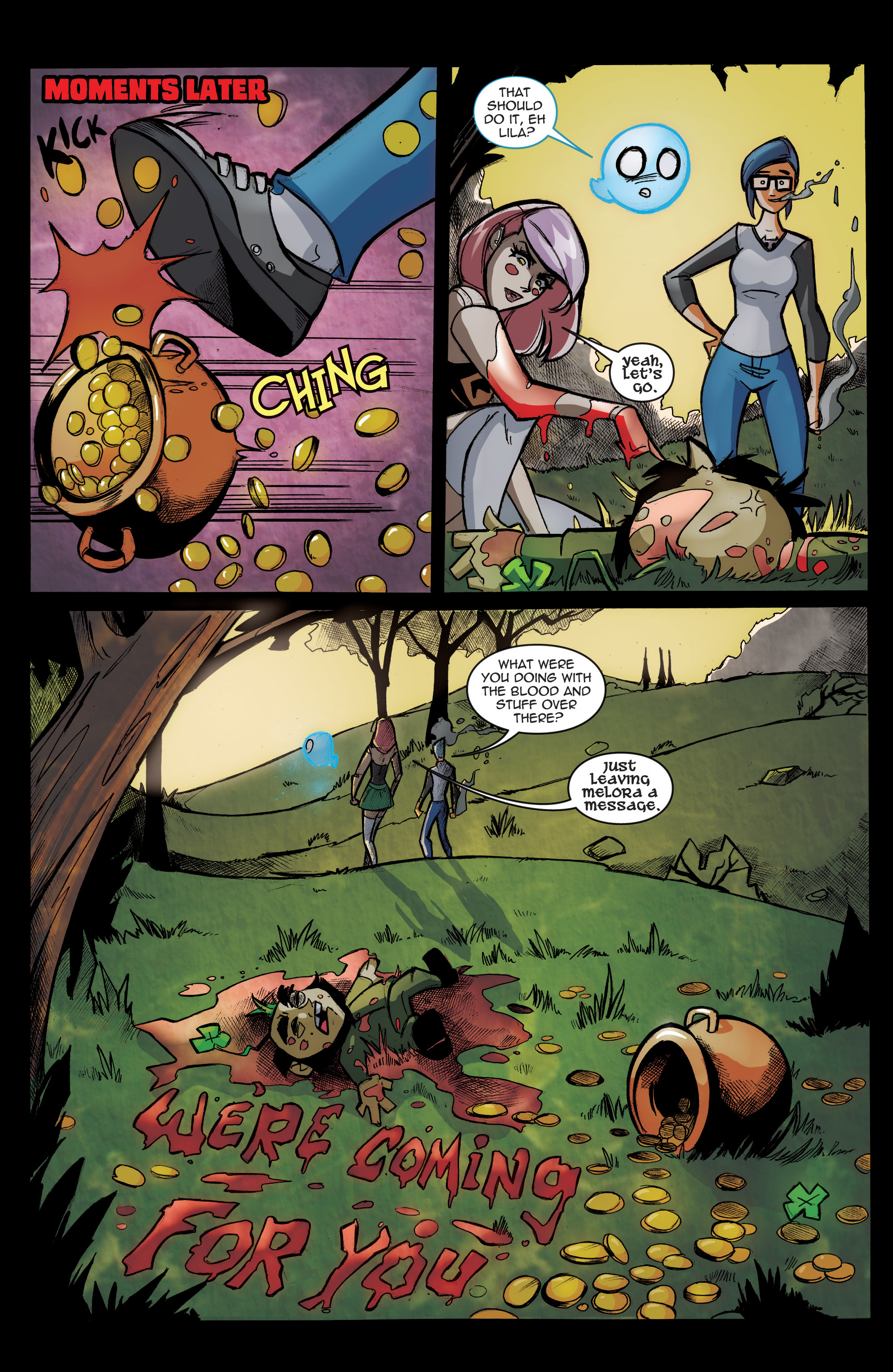 Read online Dollface comic -  Issue # _Special - St. Patrick’s Day Special 2017 - 20