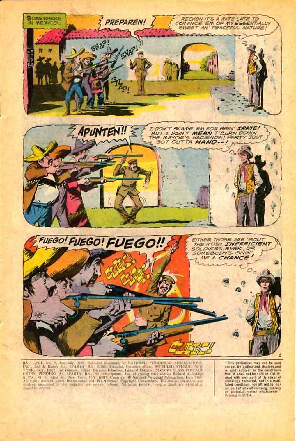 Read online Bat Lash (1968) comic -  Issue #5 - 3