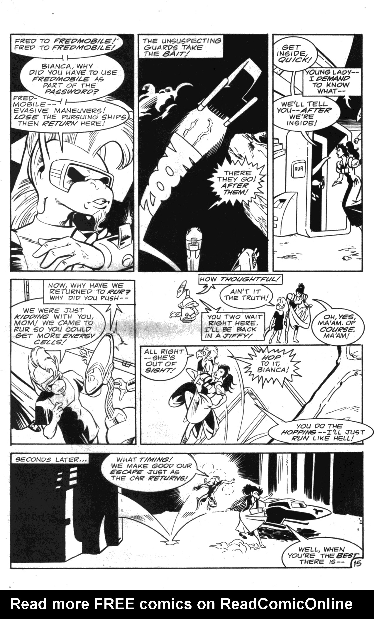 Read online Aristocratic Xtraterrestrial Time-Traveling Thieves comic -  Issue #3 - 17