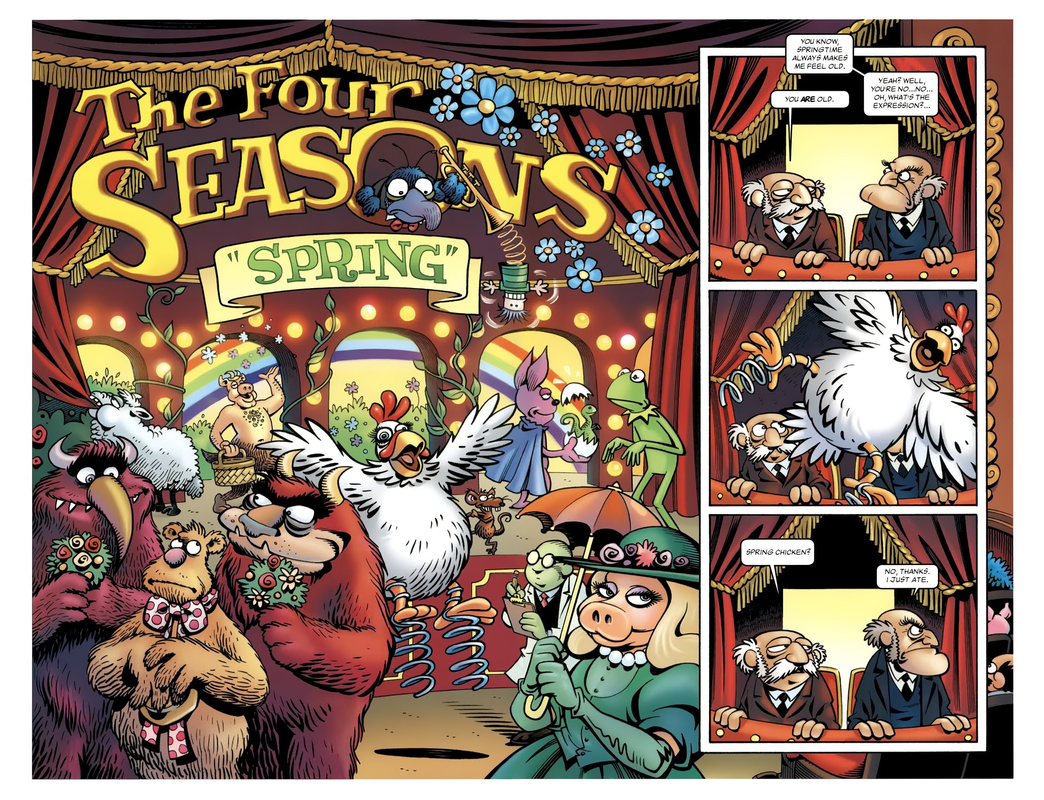 Read online The Muppets: The Four Seasons comic -  Issue #1 - 4