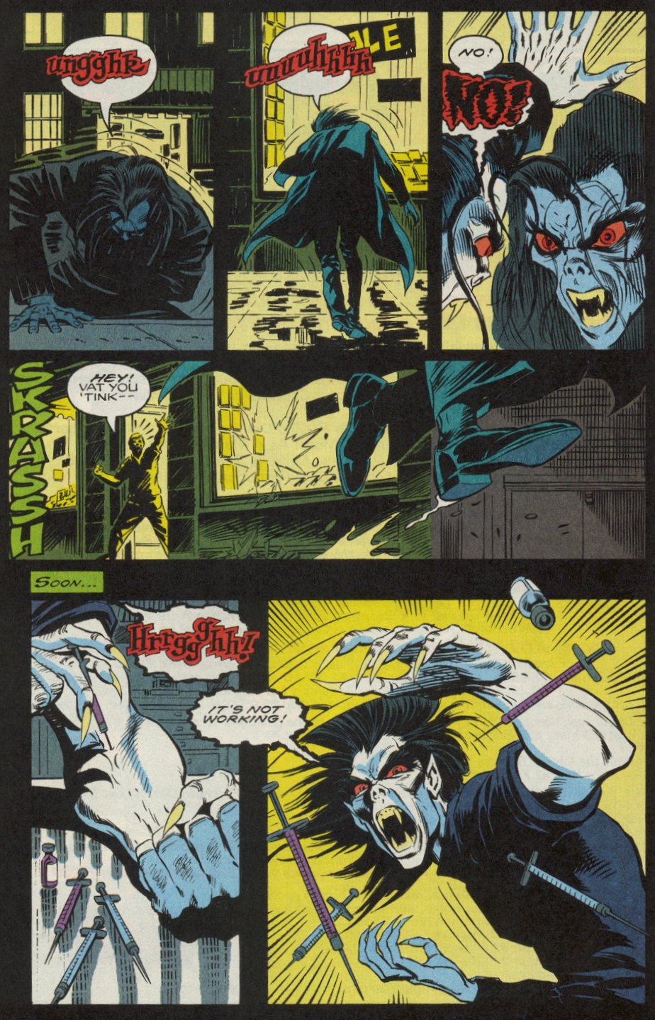 Read online Morbius: The Living Vampire (1992) comic -  Issue #5 - 14