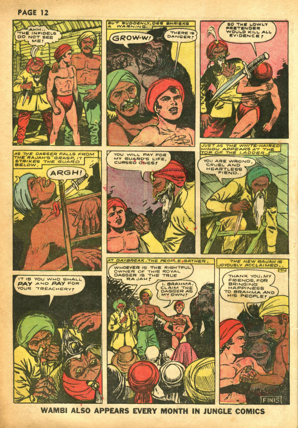 Read online Wambi Jungle Boy comic -  Issue #2 - 13