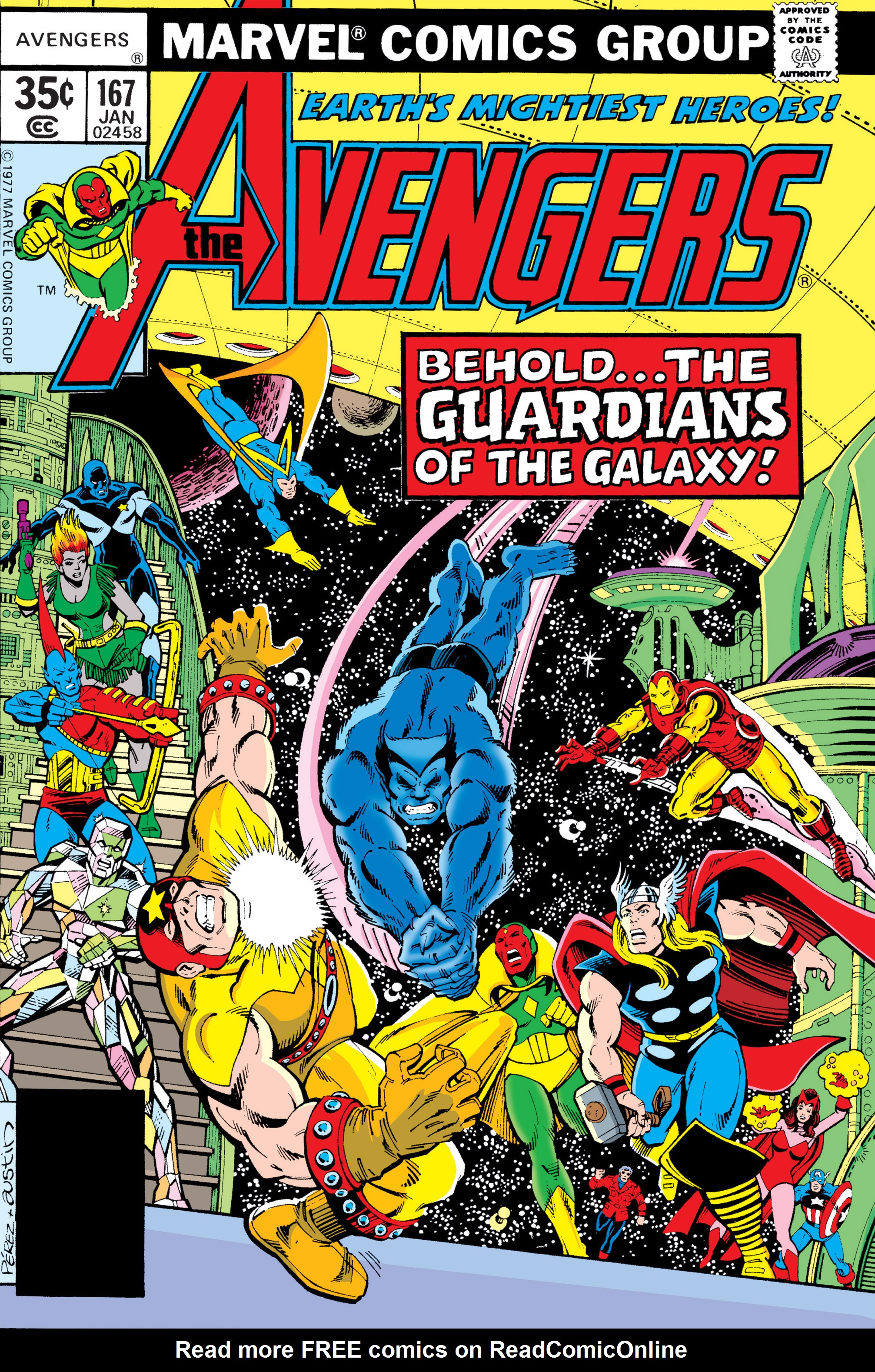 Read online The Avengers (1963) comic -  Issue #167 - 1