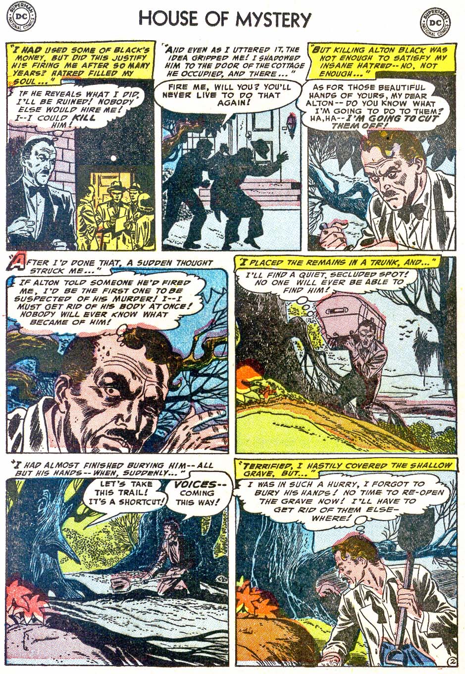 Read online House of Mystery (1951) comic -  Issue #25 - 20