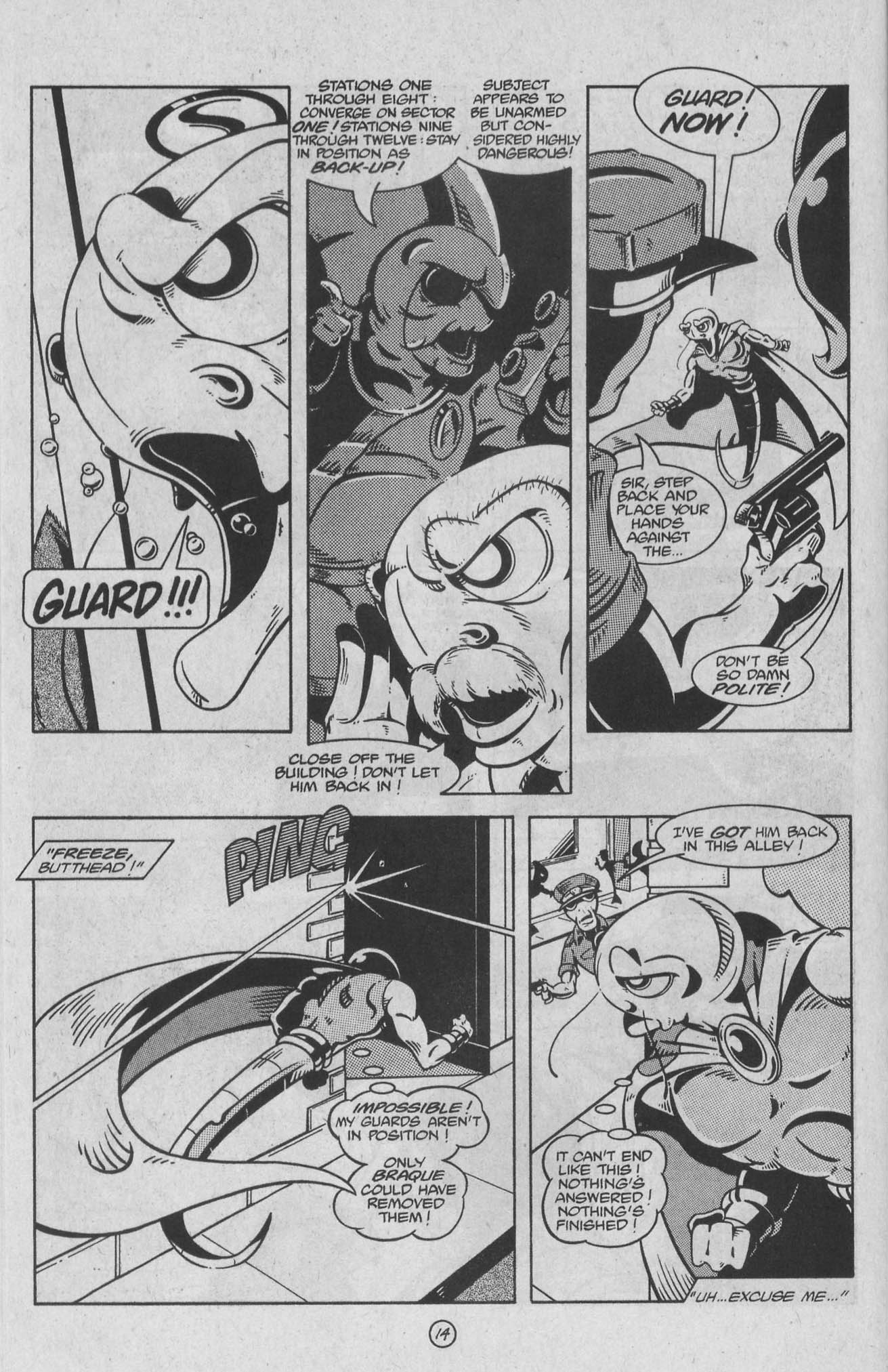 Read online The Fish Police comic -  Issue #19 - 16