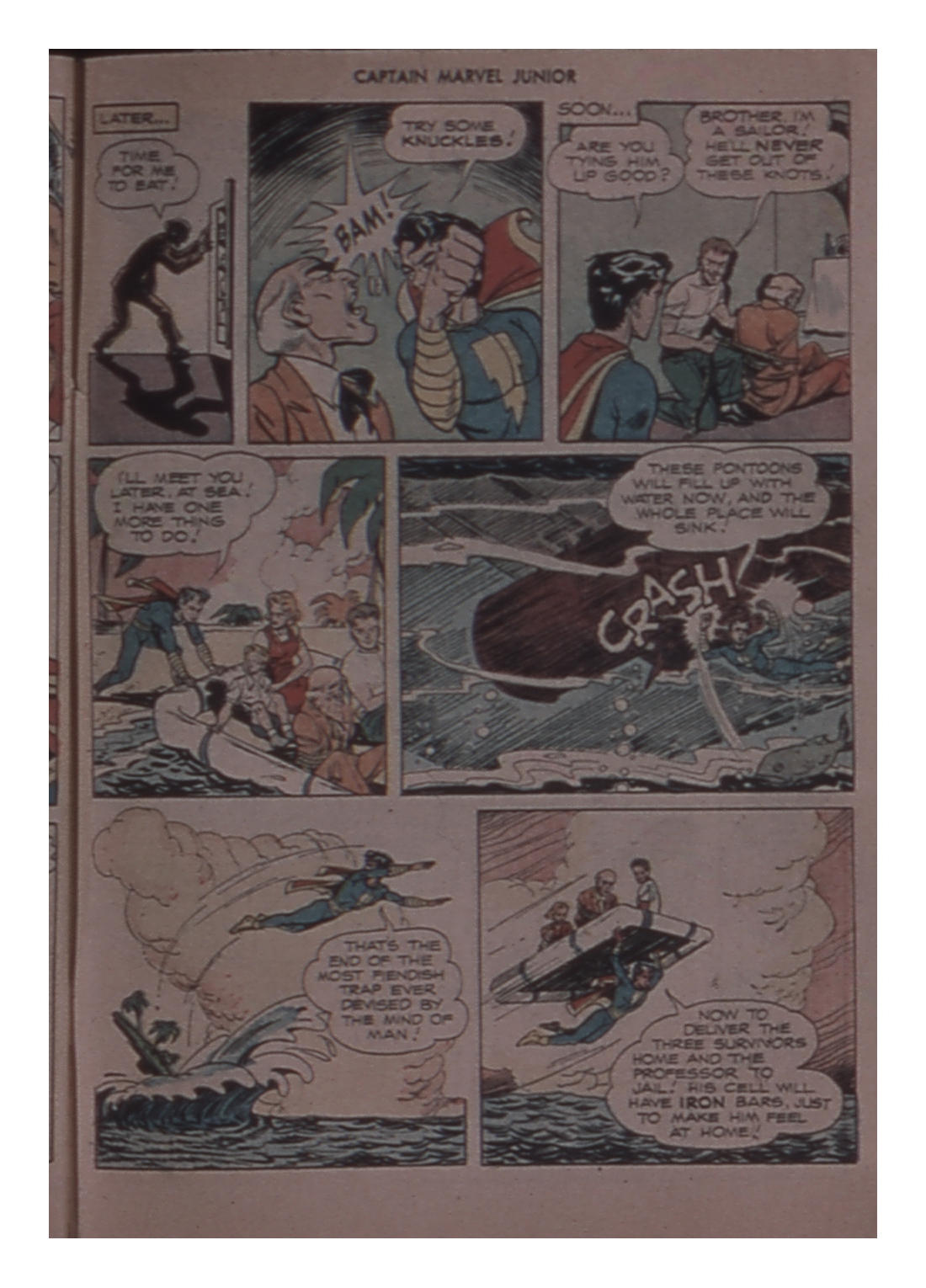 Read online Captain Marvel, Jr. comic -  Issue #58 - 49