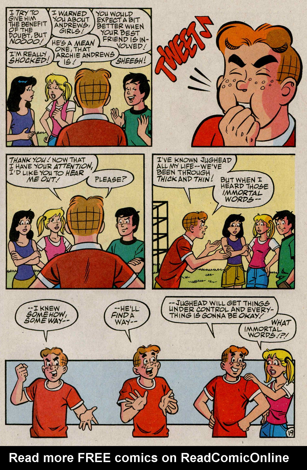 Read online Archie (1960) comic -  Issue #587 - 20