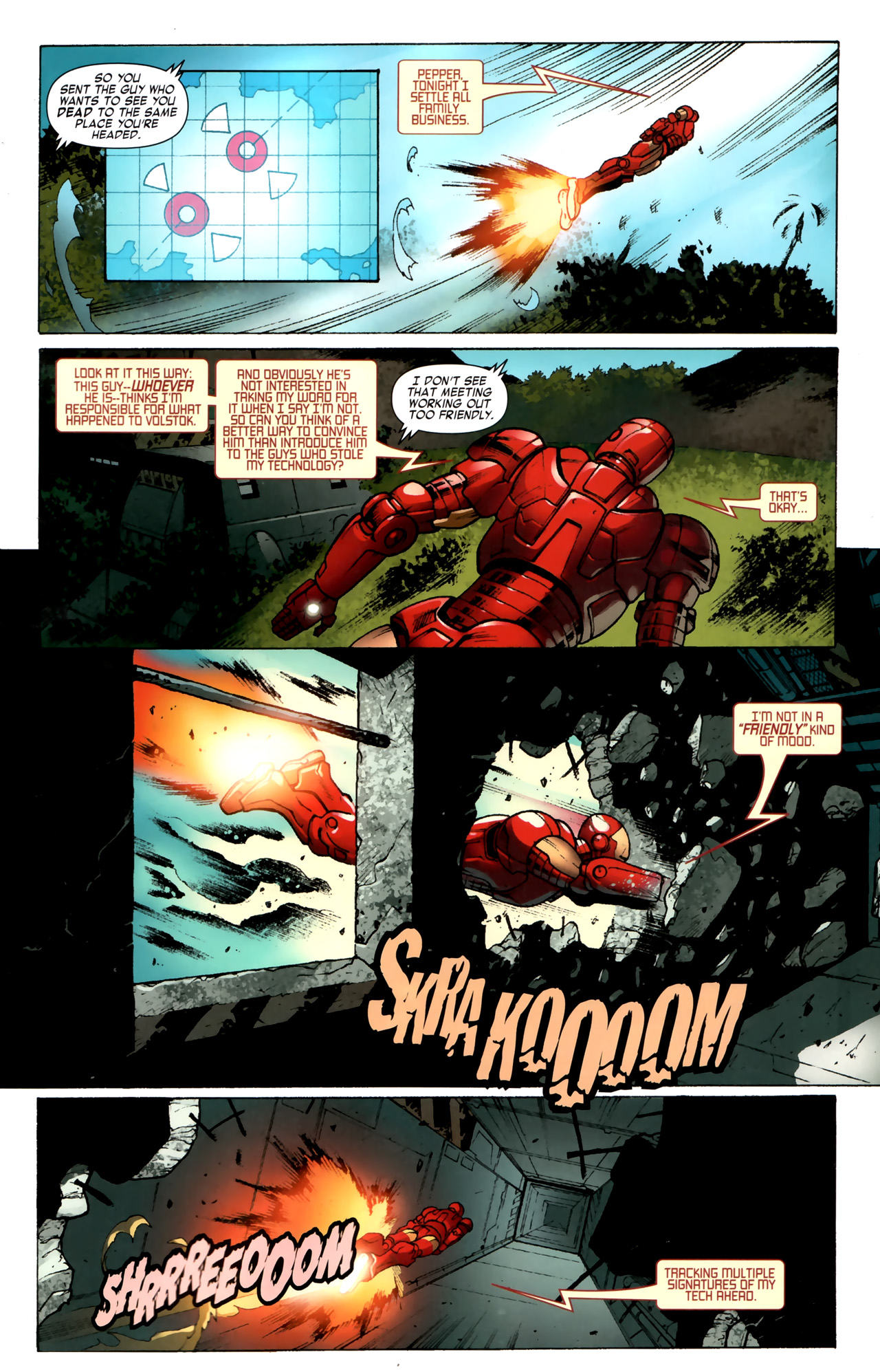 Read online Iron Man vs. Whiplash comic -  Issue #4 - 10