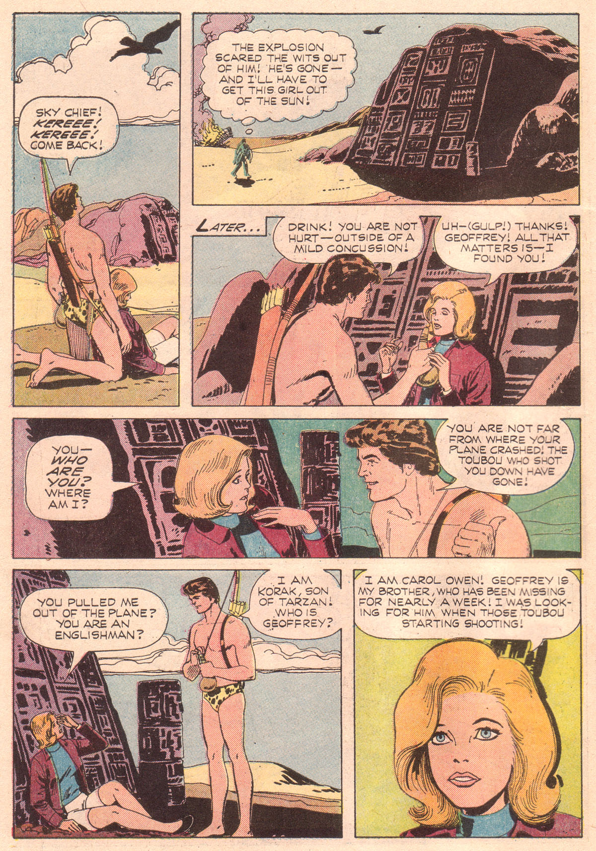 Read online Korak, Son of Tarzan (1964) comic -  Issue #32 - 6