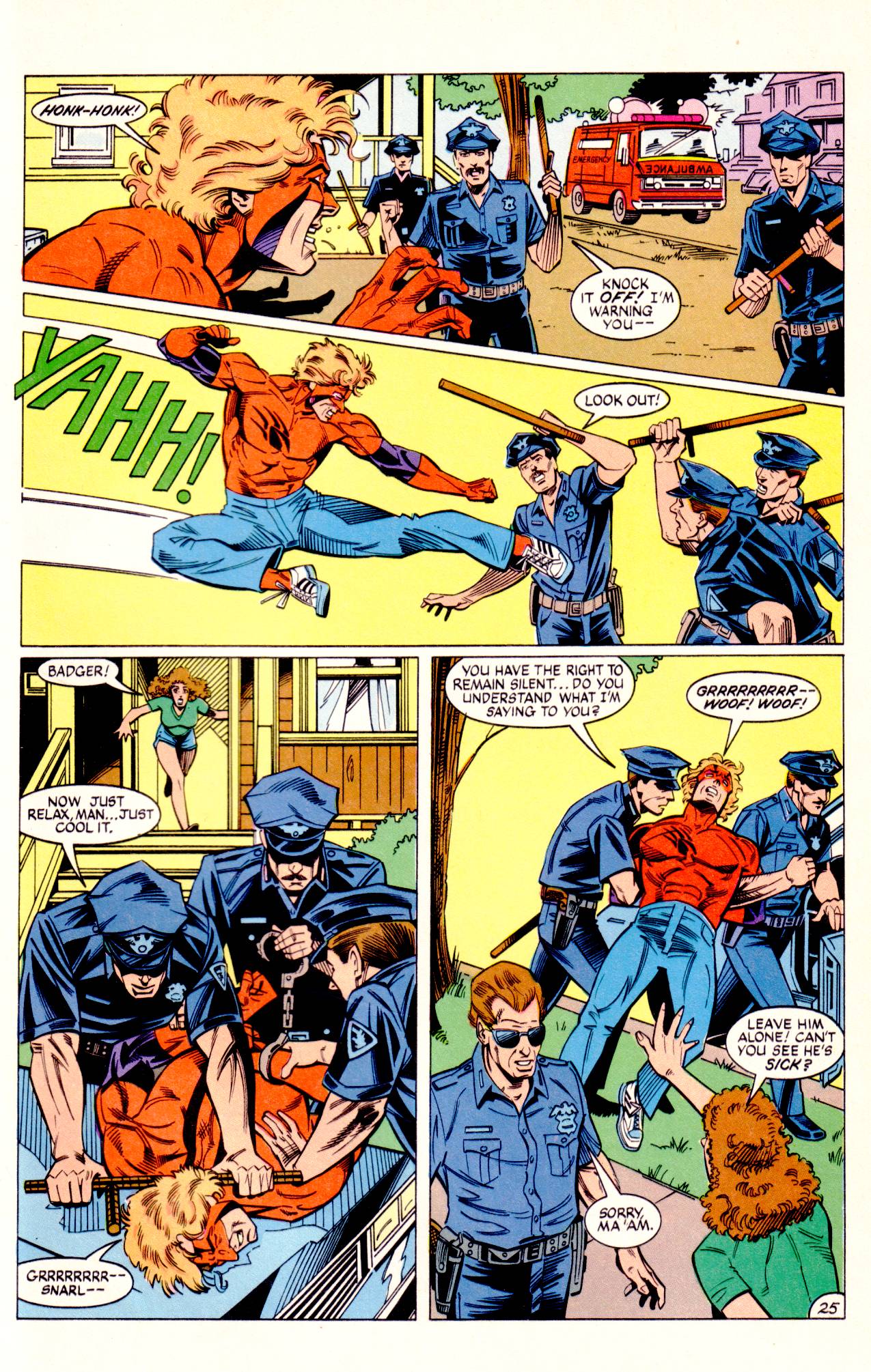 Read online The Badger comic -  Issue #7 - 27