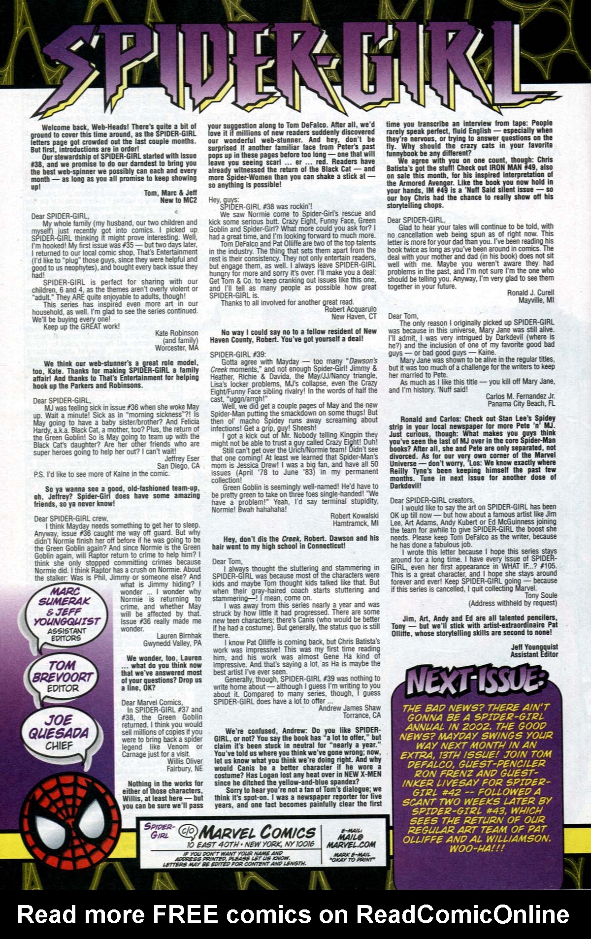 Read online Spider-Girl (1998) comic -  Issue #41 - 30