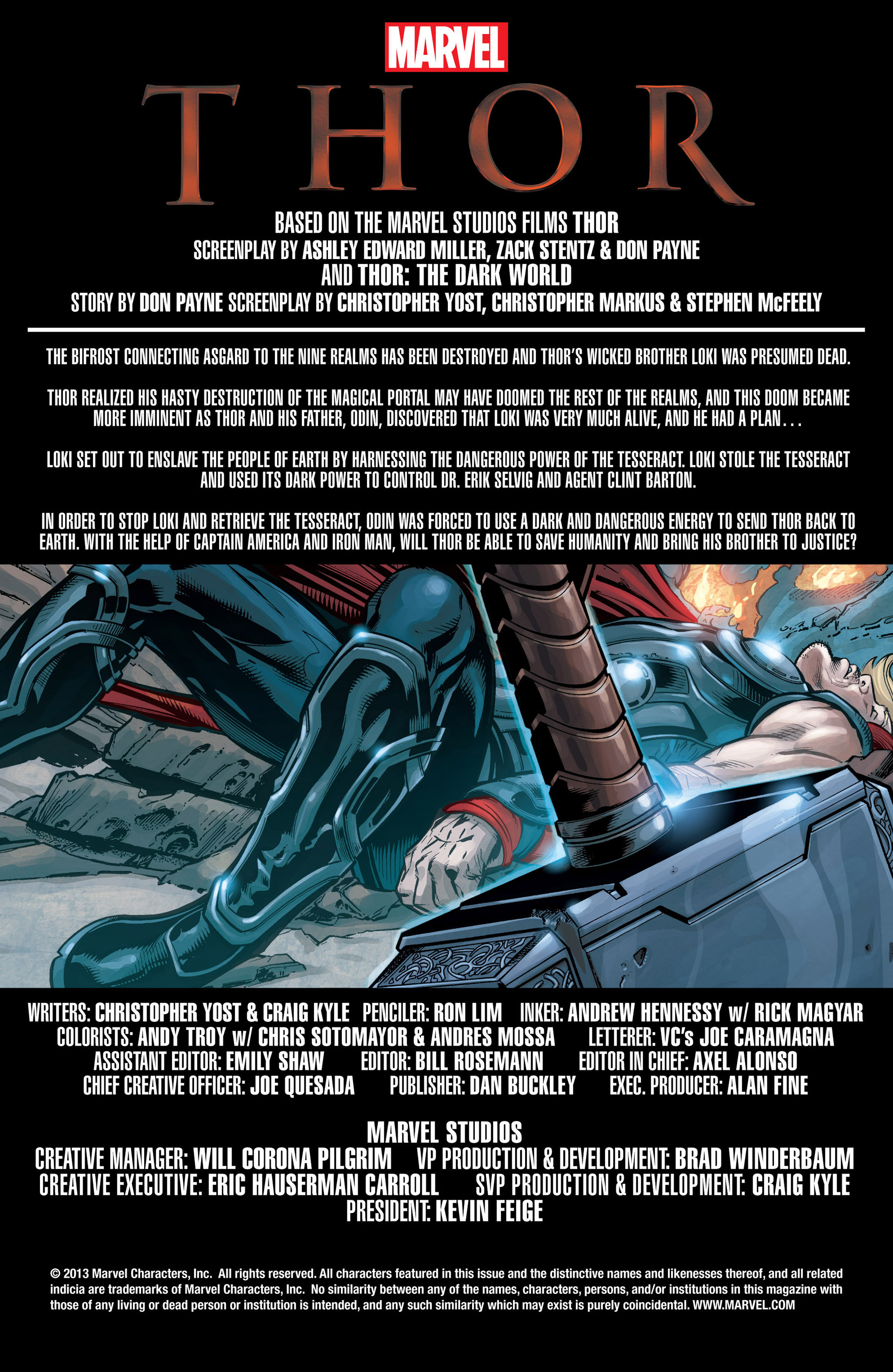 Read online Marvel's Thor: The Dark World Prelude comic -  Issue #2 - 2