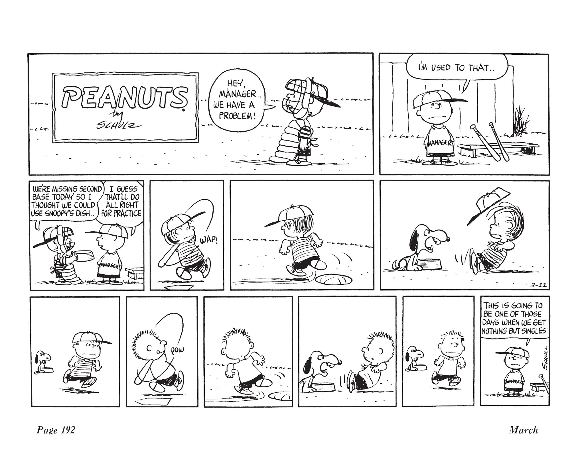 Read online The Complete Peanuts comic -  Issue # TPB 7 - 203