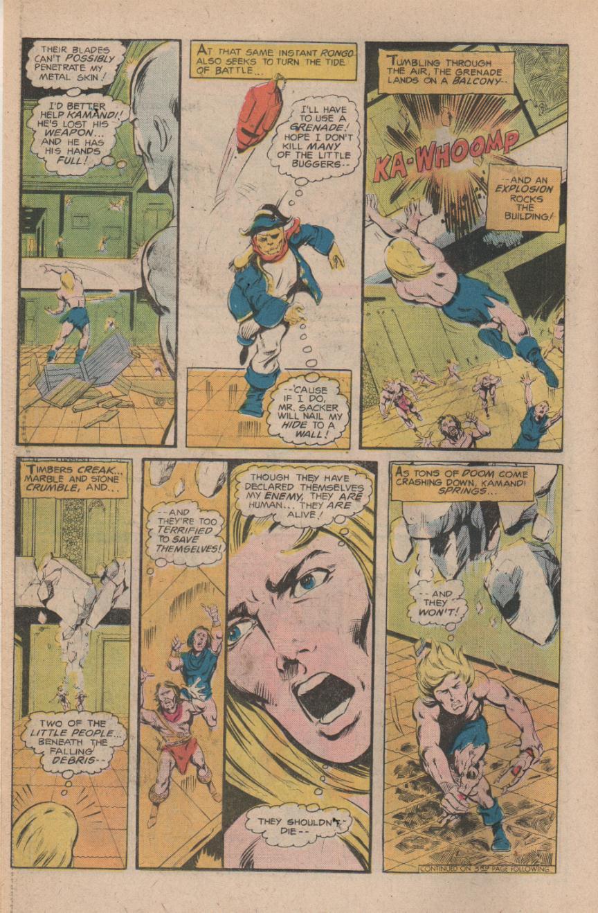 Read online Kamandi, The Last Boy On Earth comic -  Issue #45 - 6