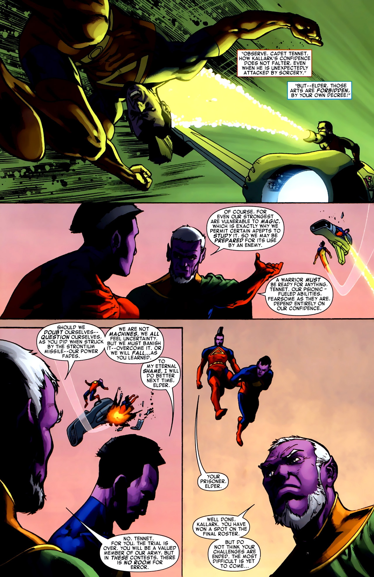 Read online War of Kings: Warriors comic -  Issue #1 - 7