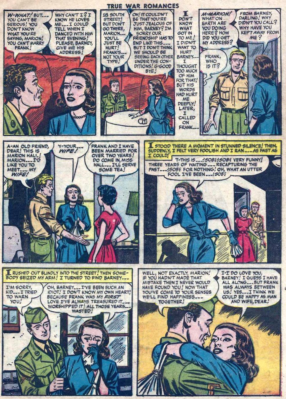 Read online True War Romances comic -  Issue #14 - 17
