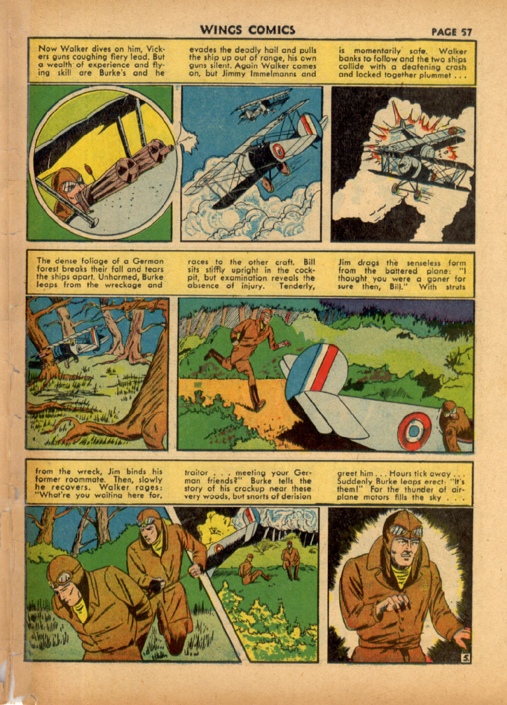 Read online Wings Comics comic -  Issue #16 - 59