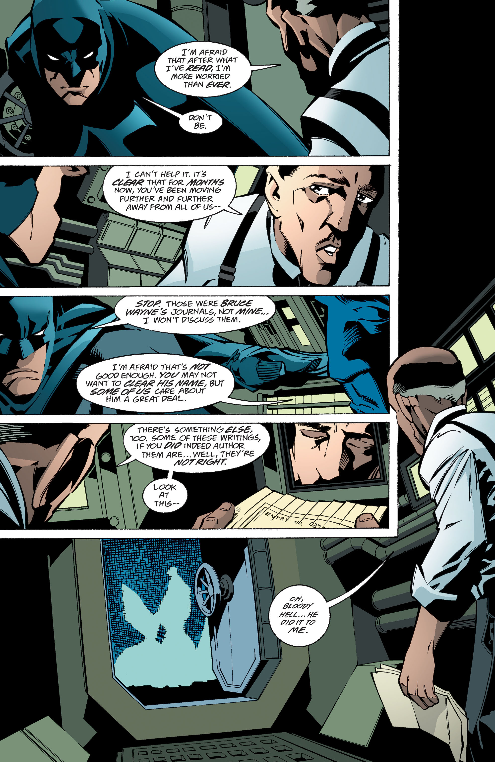 Read online Batman: Bruce Wayne - Murderer? comic -  Issue # Part 4 - 14