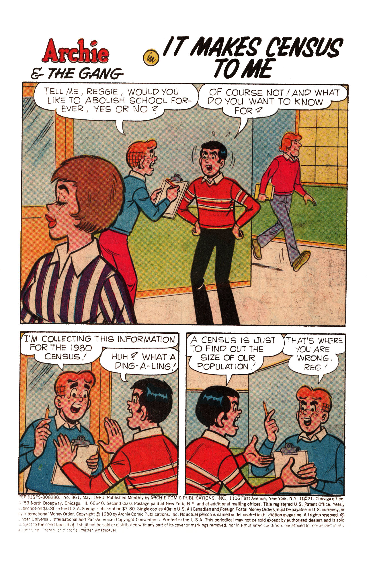 Read online Pep Comics comic -  Issue #361 - 3