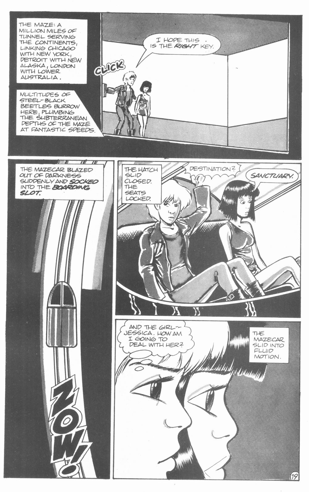 Read online Logan's Run (1990) comic -  Issue #2 - 21