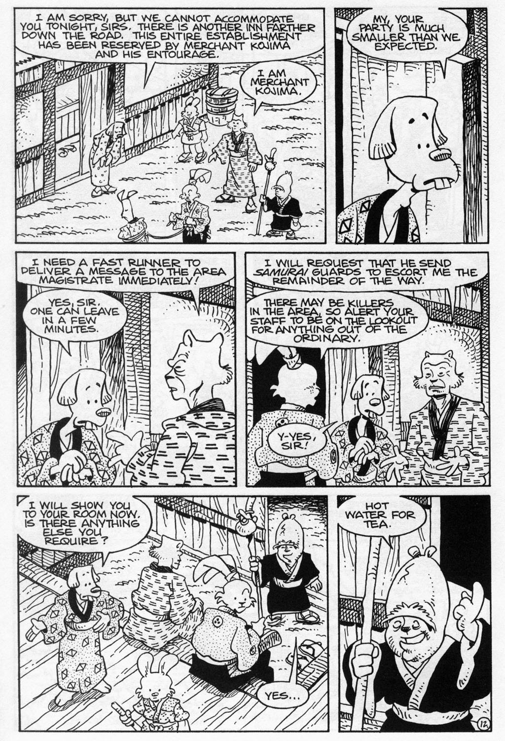 Read online Usagi Yojimbo (1996) comic -  Issue #64 - 14