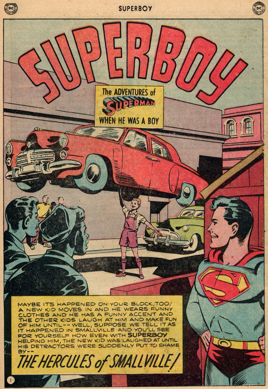 Read online Superboy (1949) comic -  Issue #6 - 32