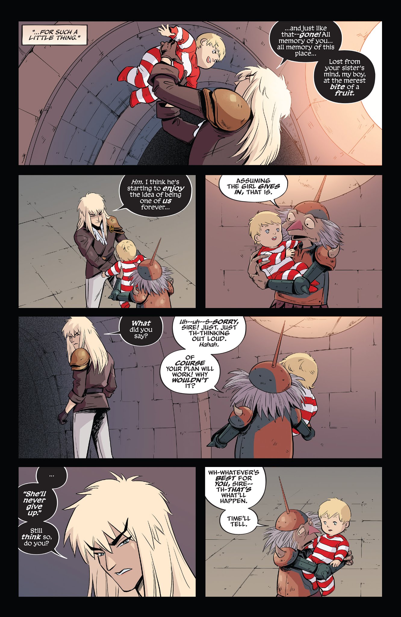 Read online Jim Henson's Labyrinth: Coronation comic -  Issue #7 - 13