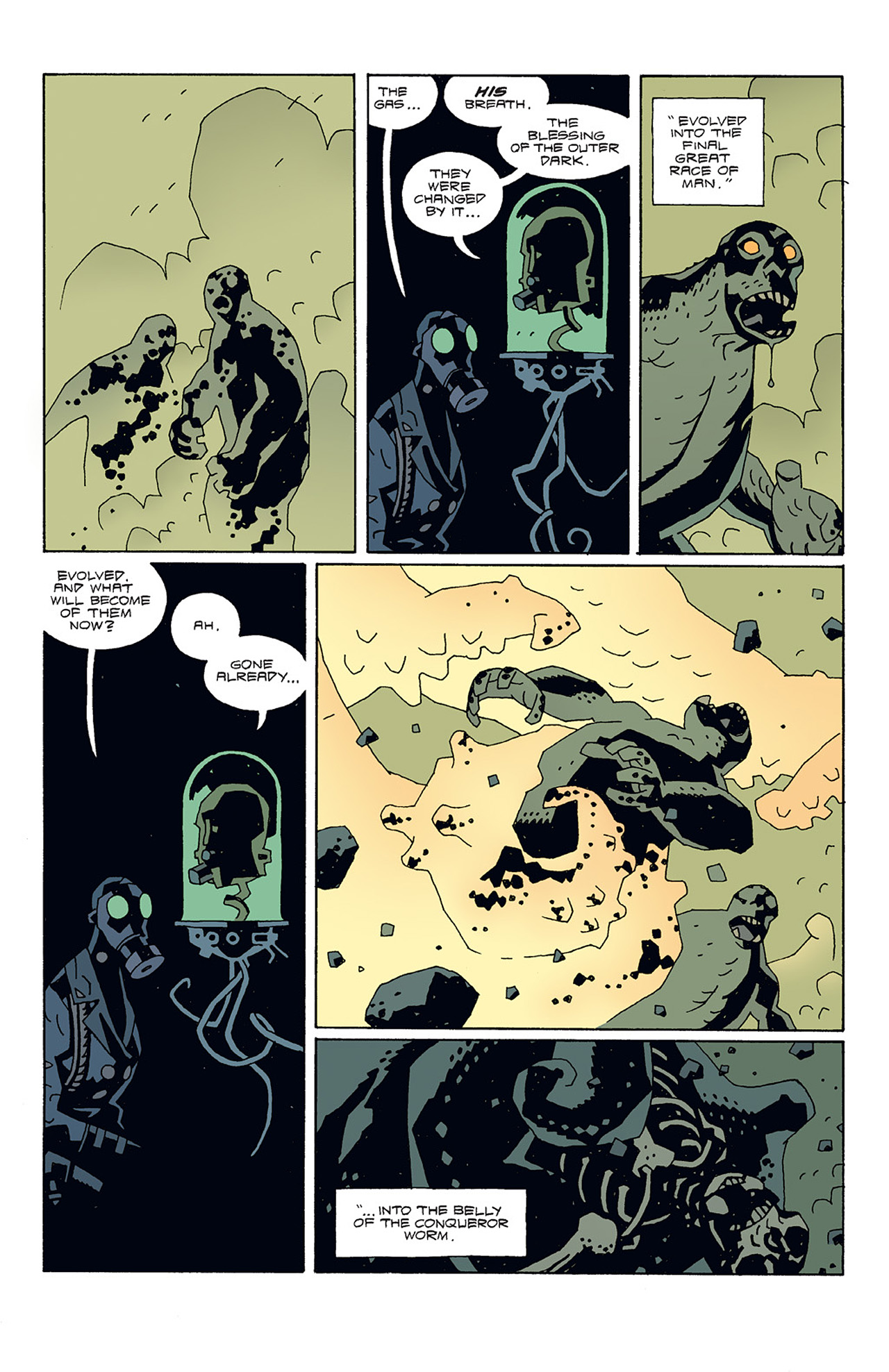 Read online Hellboy: Conqueror Worm comic -  Issue #3 - 24