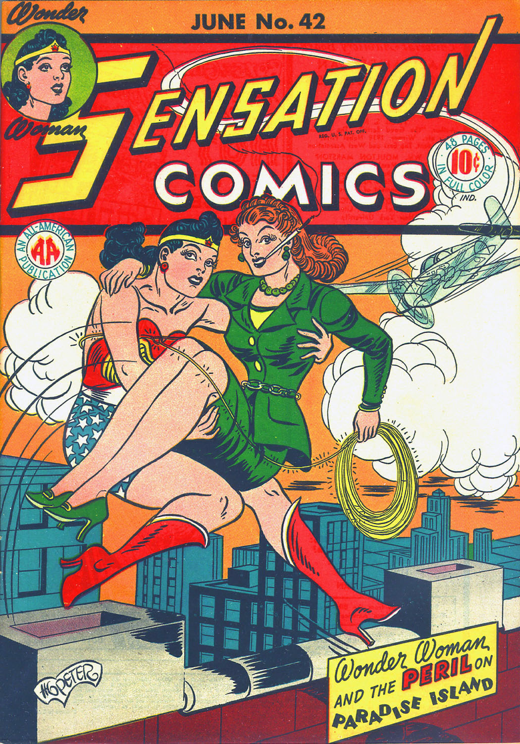 Read online Sensation (Mystery) Comics comic -  Issue #42 - 1