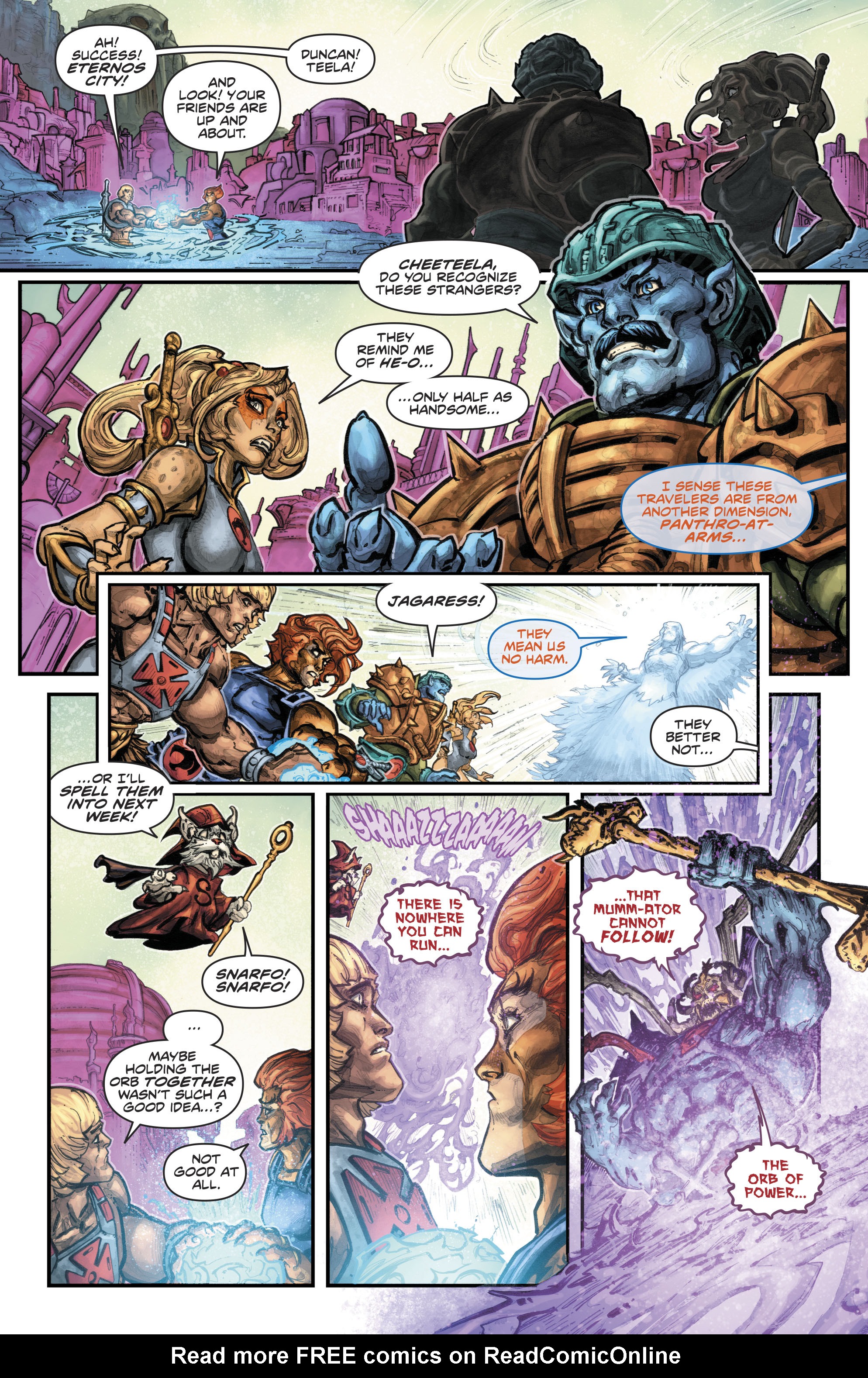 Read online He-Man/Thundercats comic -  Issue #6 - 11