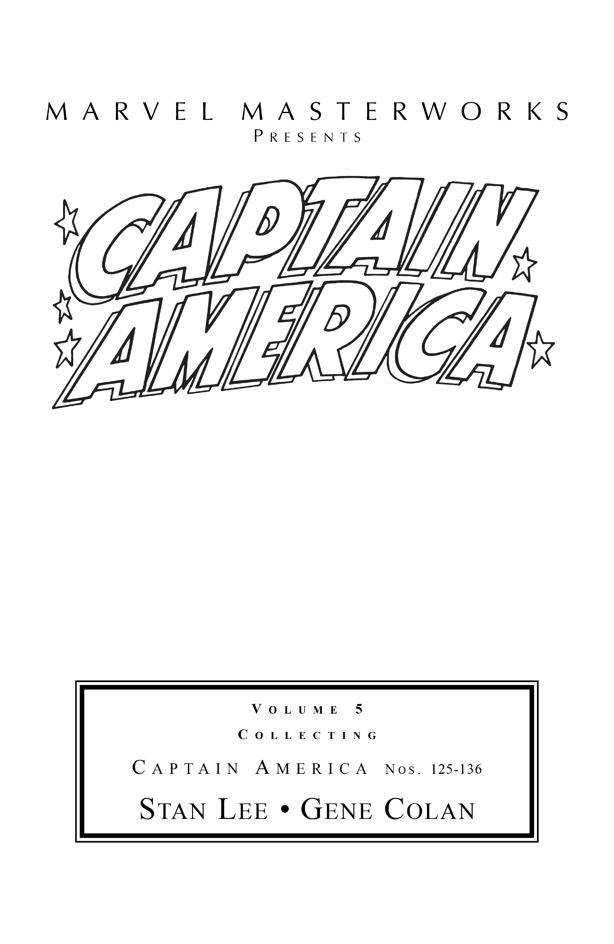 Read online Marvel Masterworks: Captain America comic -  Issue # TPB 5 (Part 1) - 2