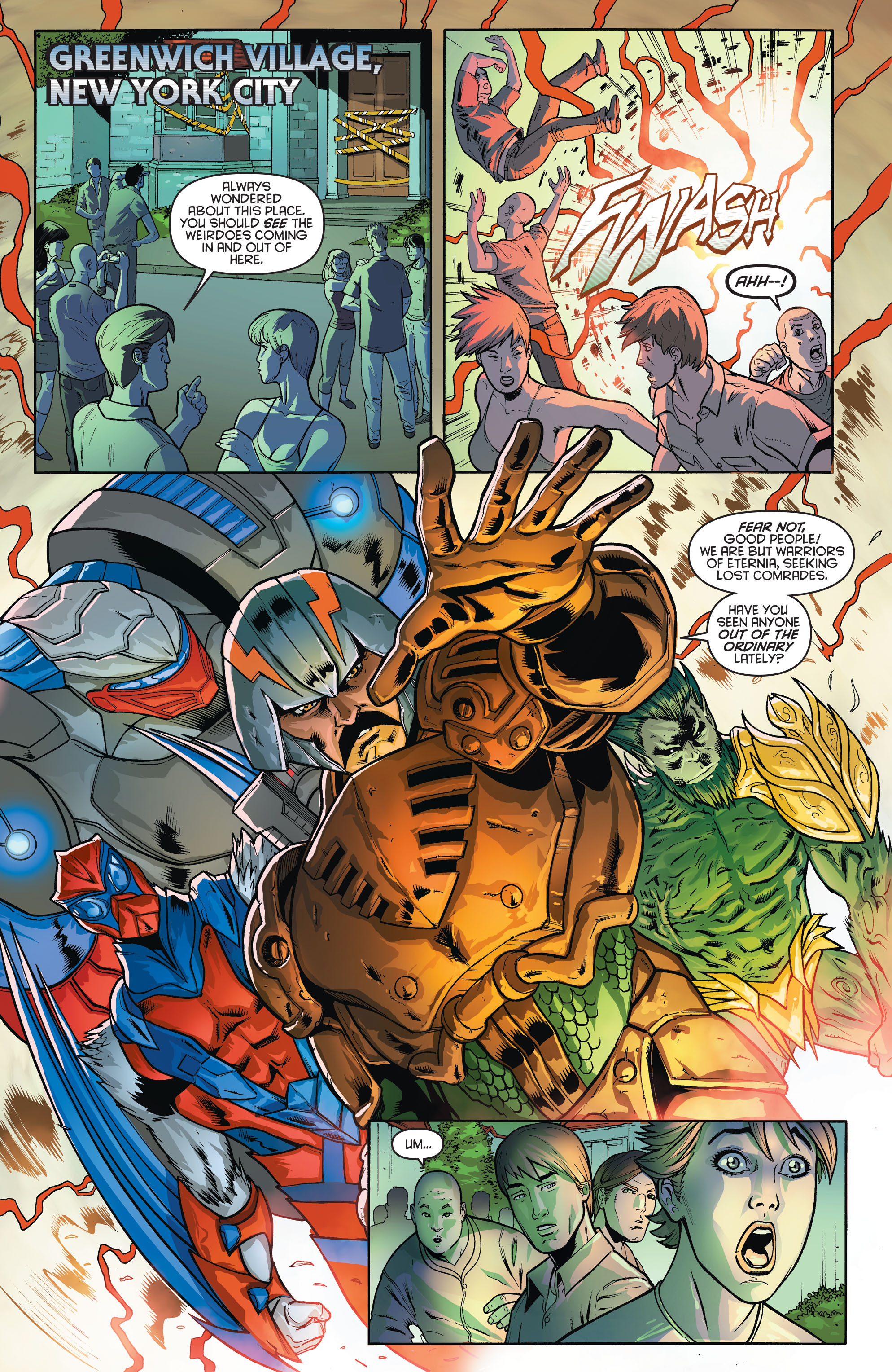 Read online DC Universe vs. The Masters of the Universe comic -  Issue #3 - 13