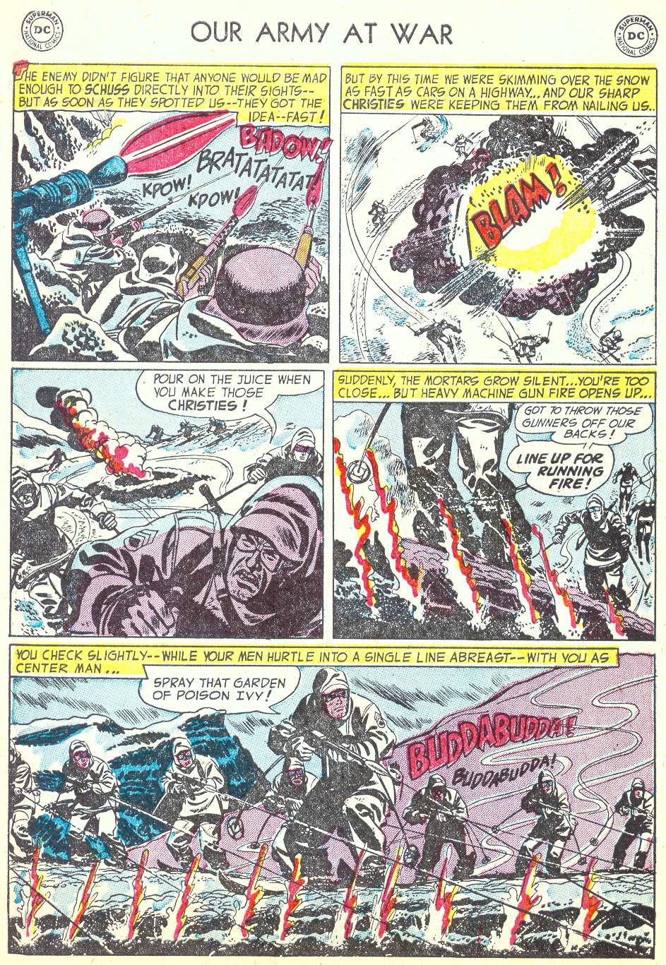 Read online Our Army at War (1952) comic -  Issue #17 - 6