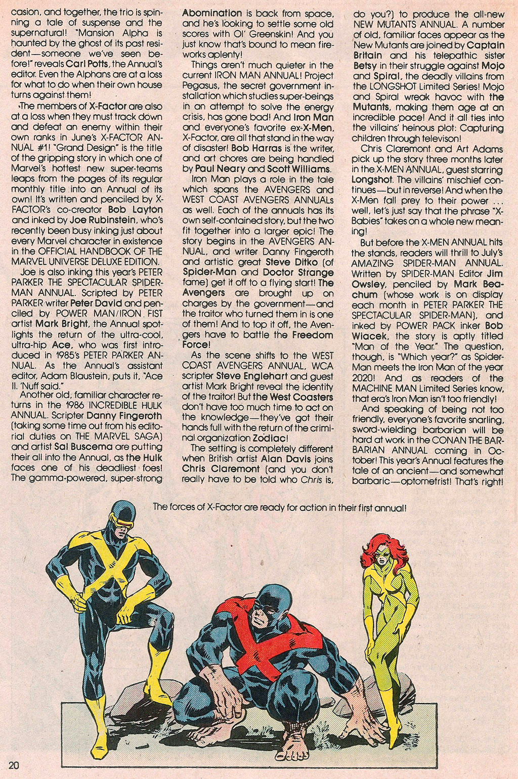 Read online Marvel Age comic -  Issue #42 - 20