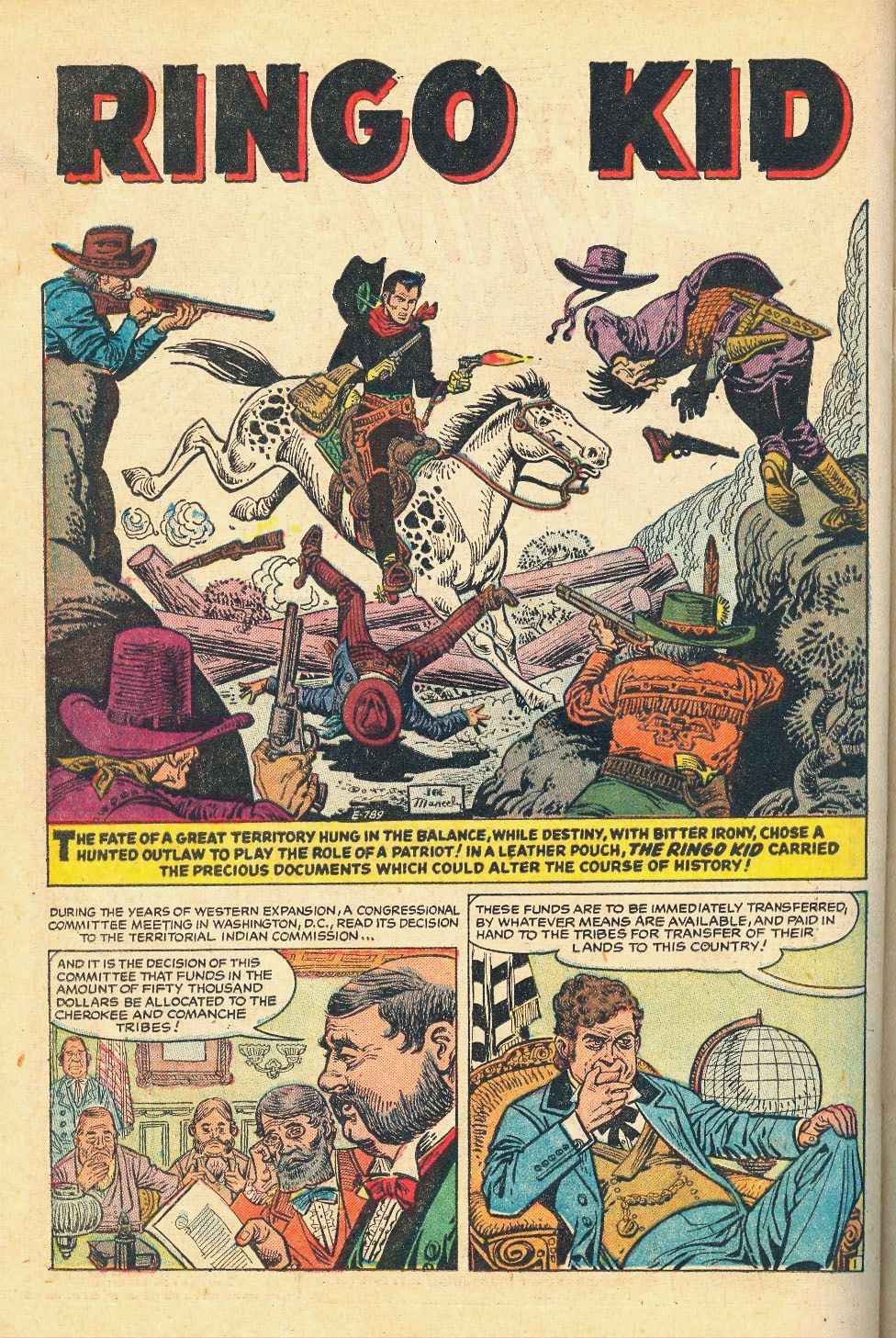 Read online Ringo Kid Western comic -  Issue #1 - 26