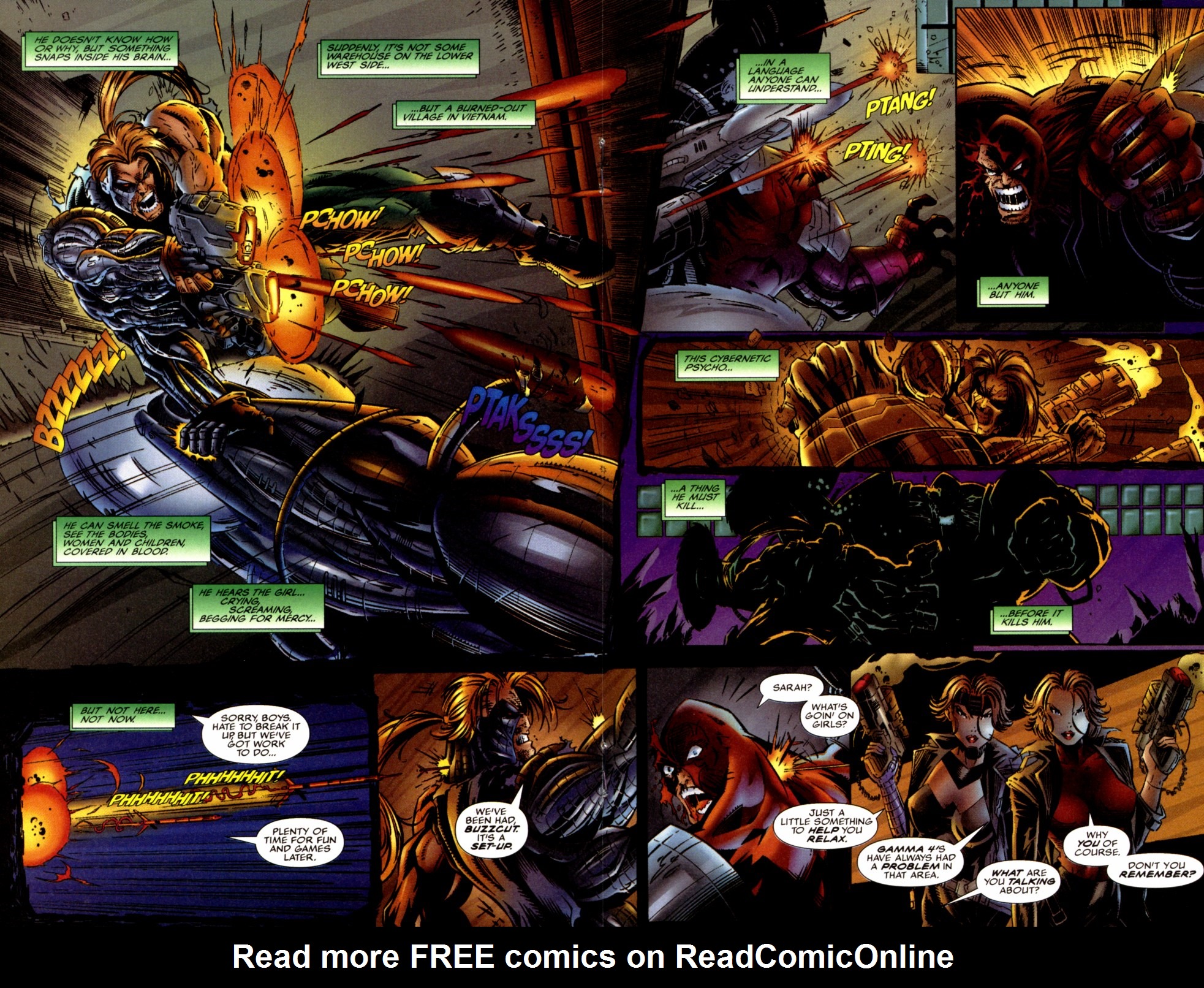 Read online Cyberforce Origins comic -  Issue #2 - 16