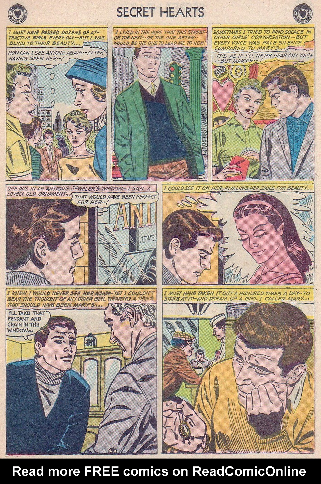 Read online Secret Hearts comic -  Issue #61 - 7
