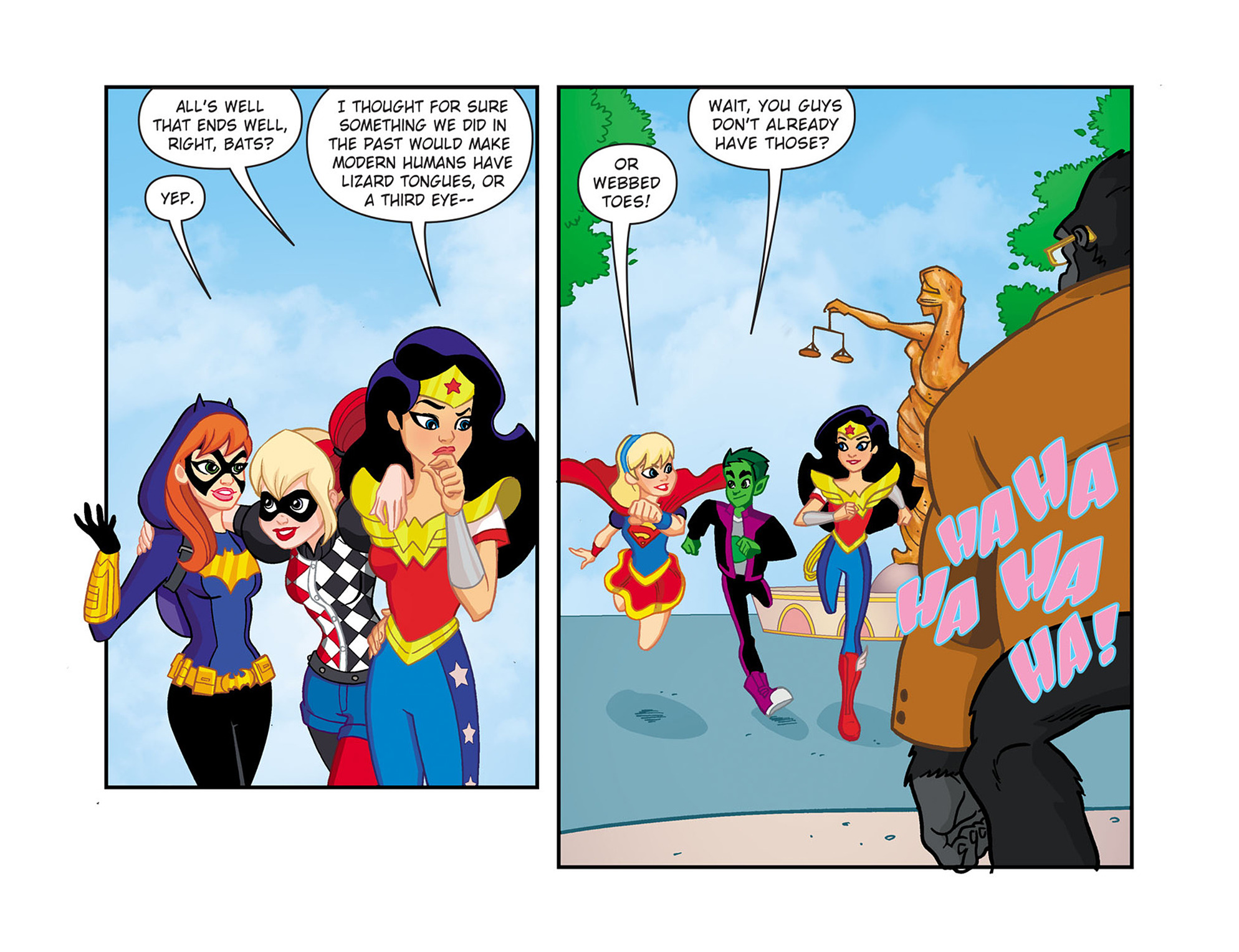 Read online DC Super Hero Girls: Past Times at Super Hero High comic -  Issue #4 - 17