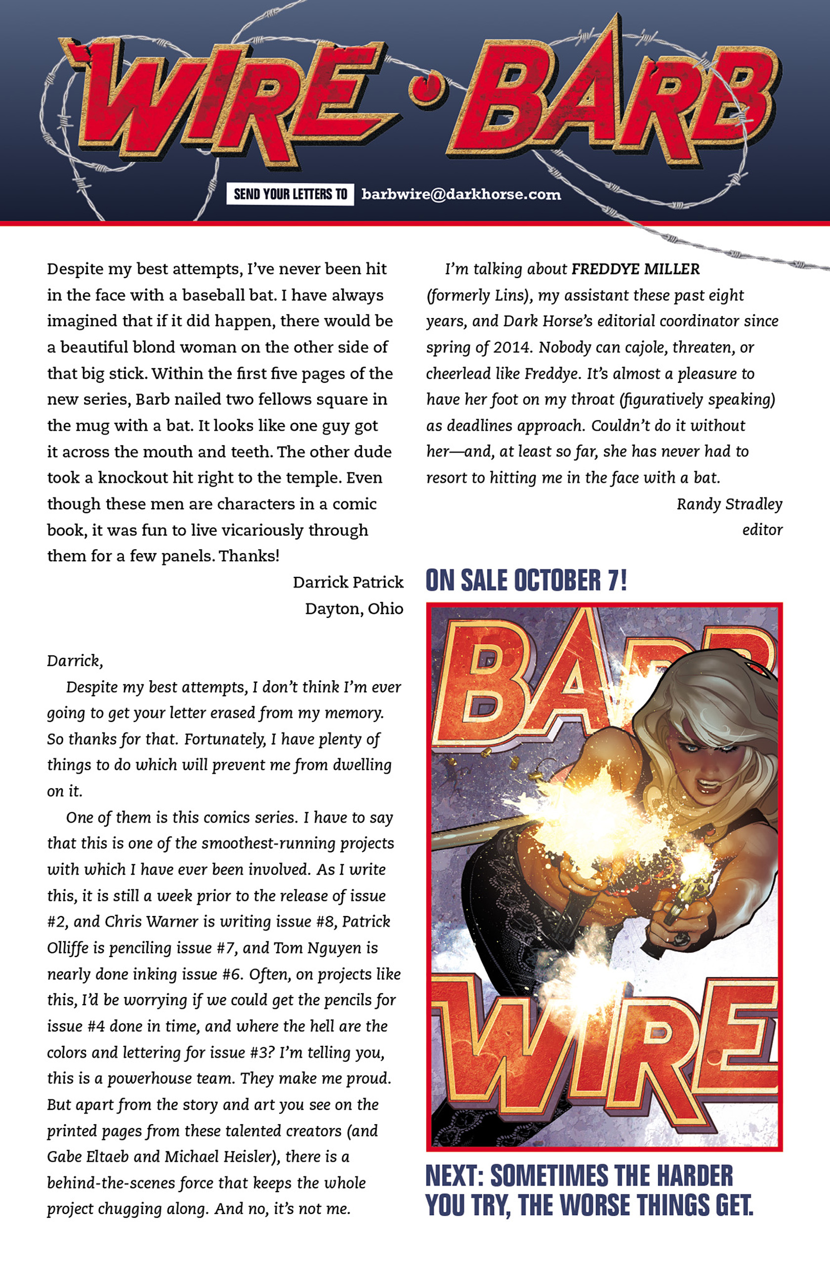Read online Barb Wire (2015) comic -  Issue #3 - 25