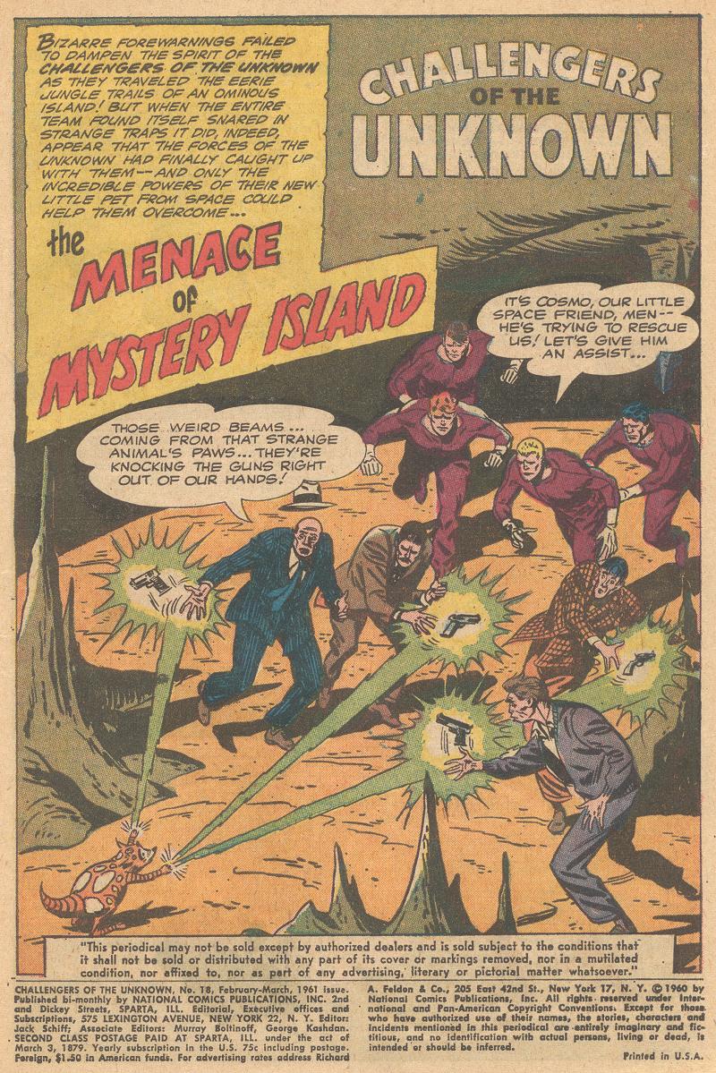 Challengers of the Unknown (1958) Issue #18 #18 - English 3