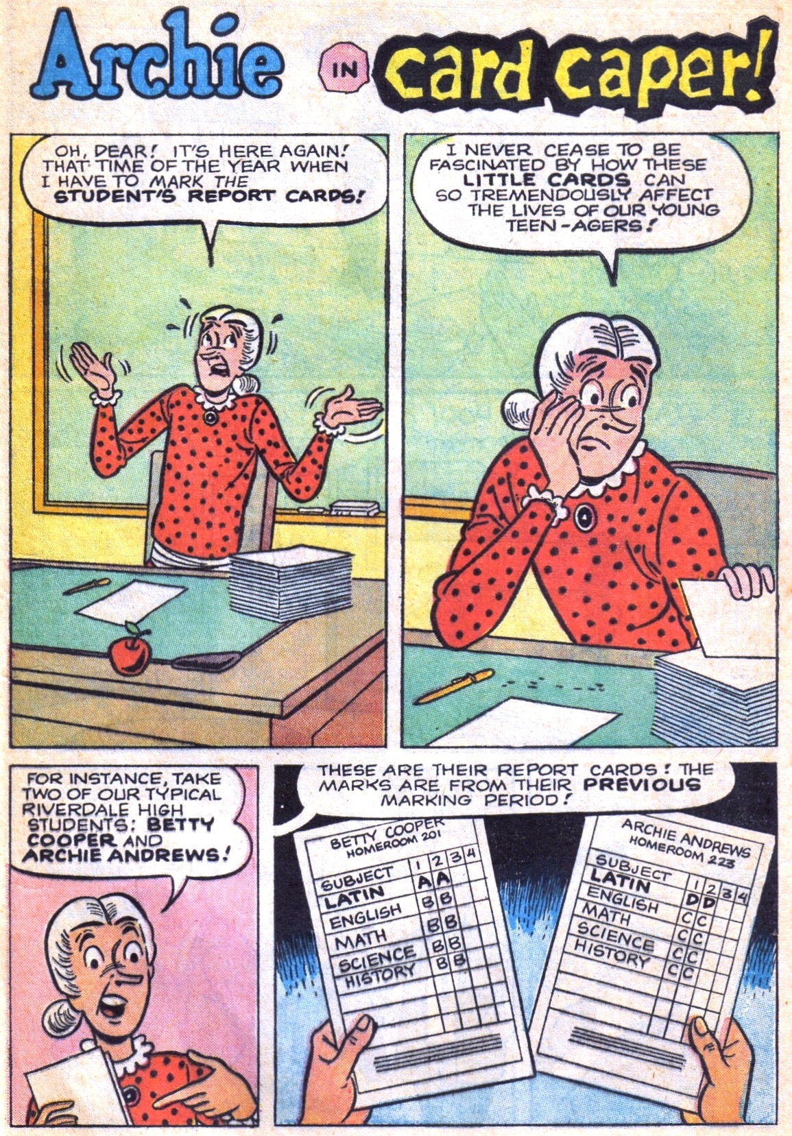 Read online Archie (1960) comic -  Issue #138 - 13