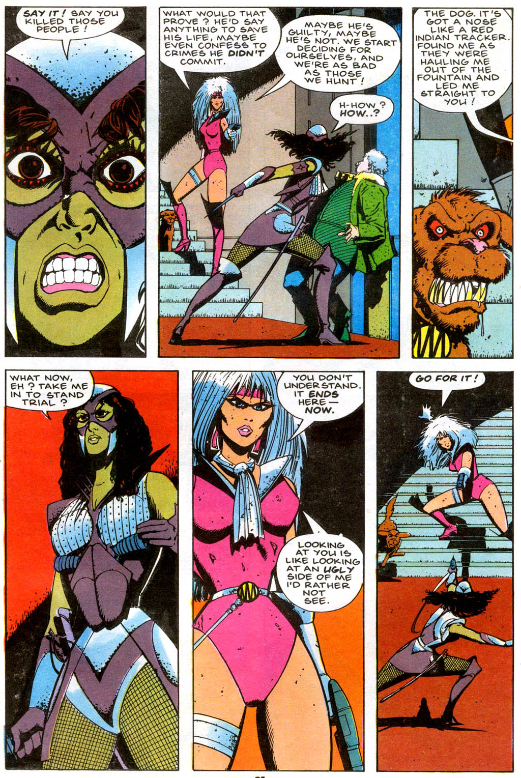 Read online Dragon's Claws comic -  Issue #7 - 20