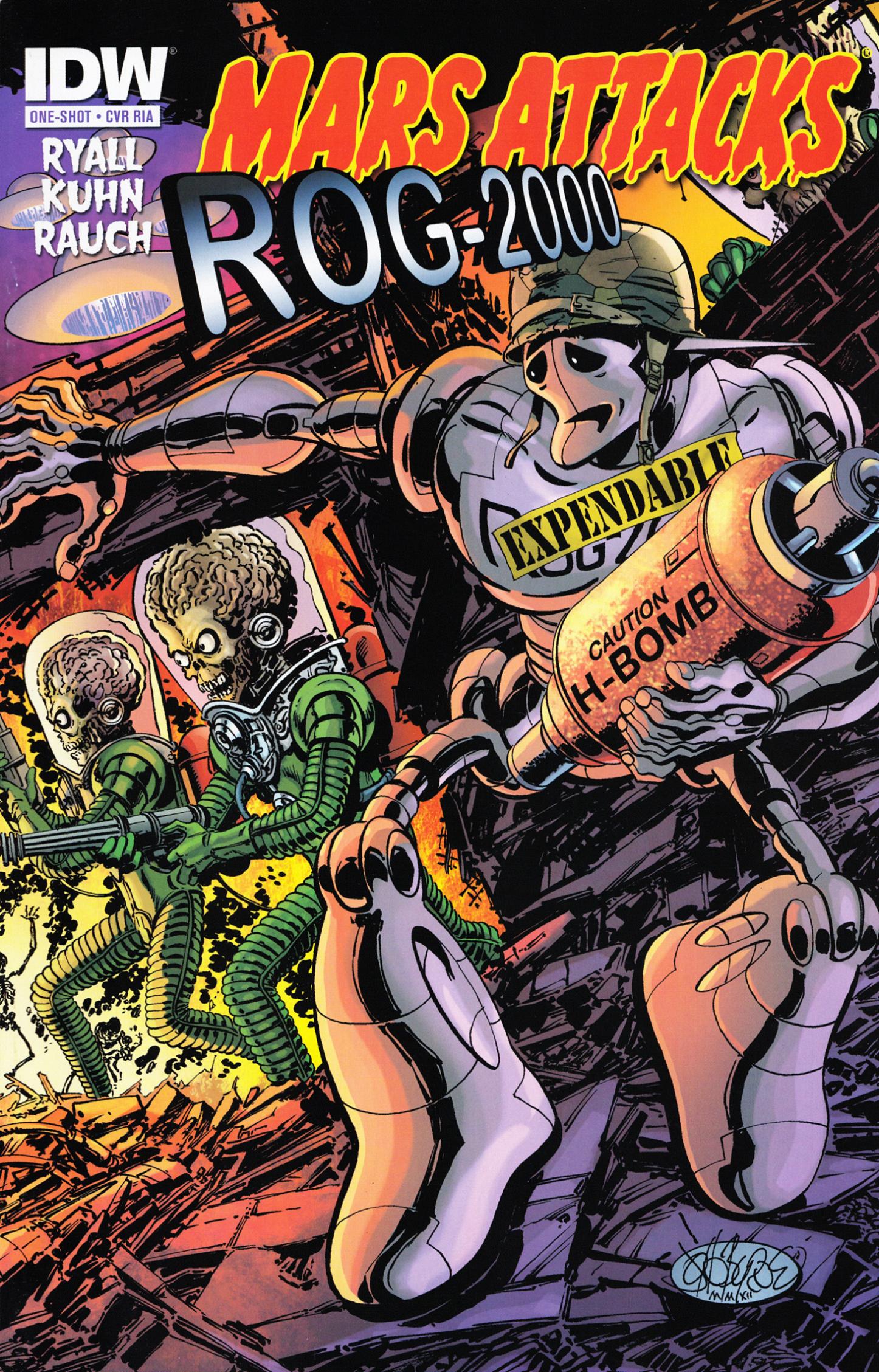 Read online Mars Attacks Zombie VS. Robots comic -  Issue # Full - 2