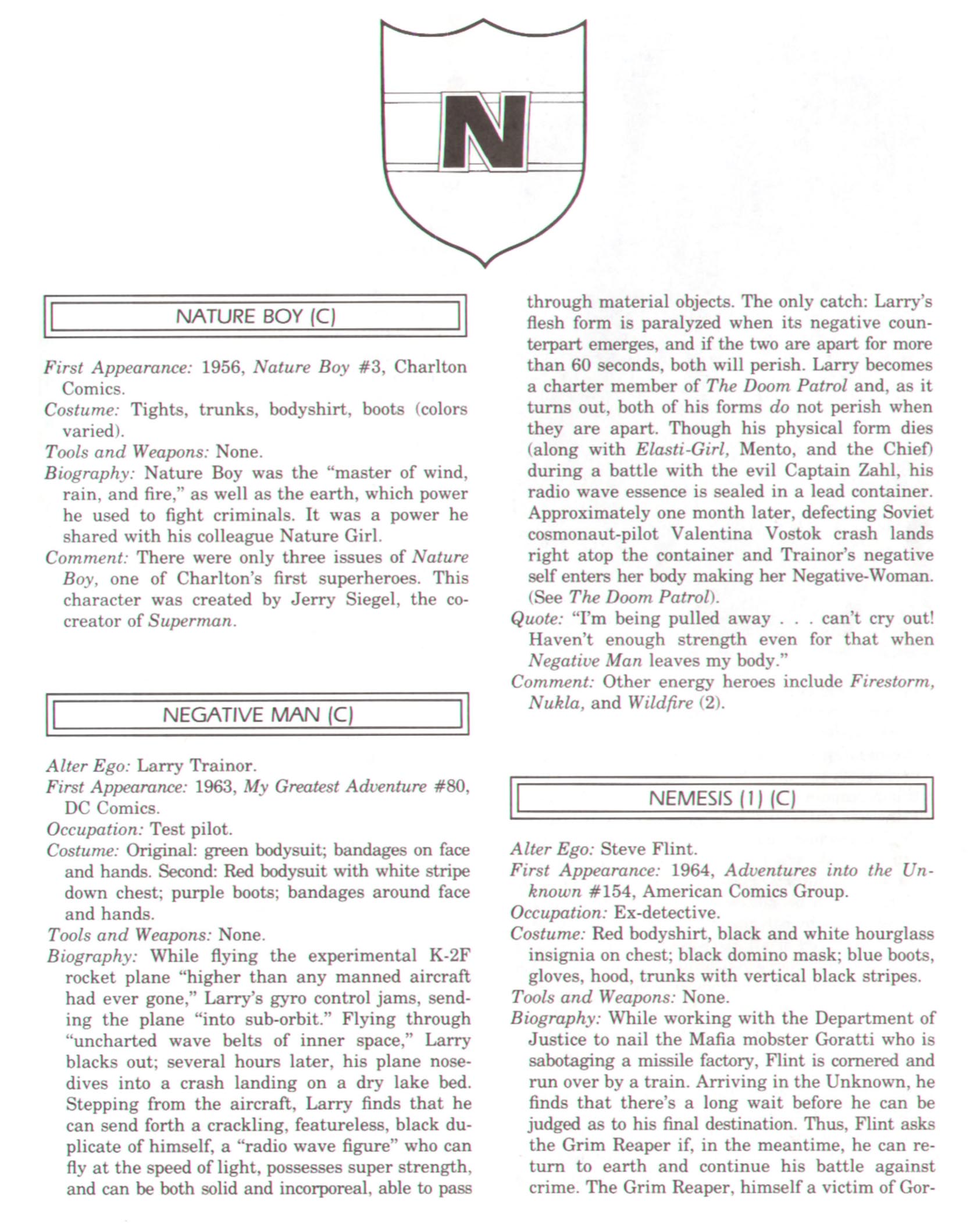 Read online The Encyclopedia of Superheroes comic -  Issue # TPB (Part 3) - 33