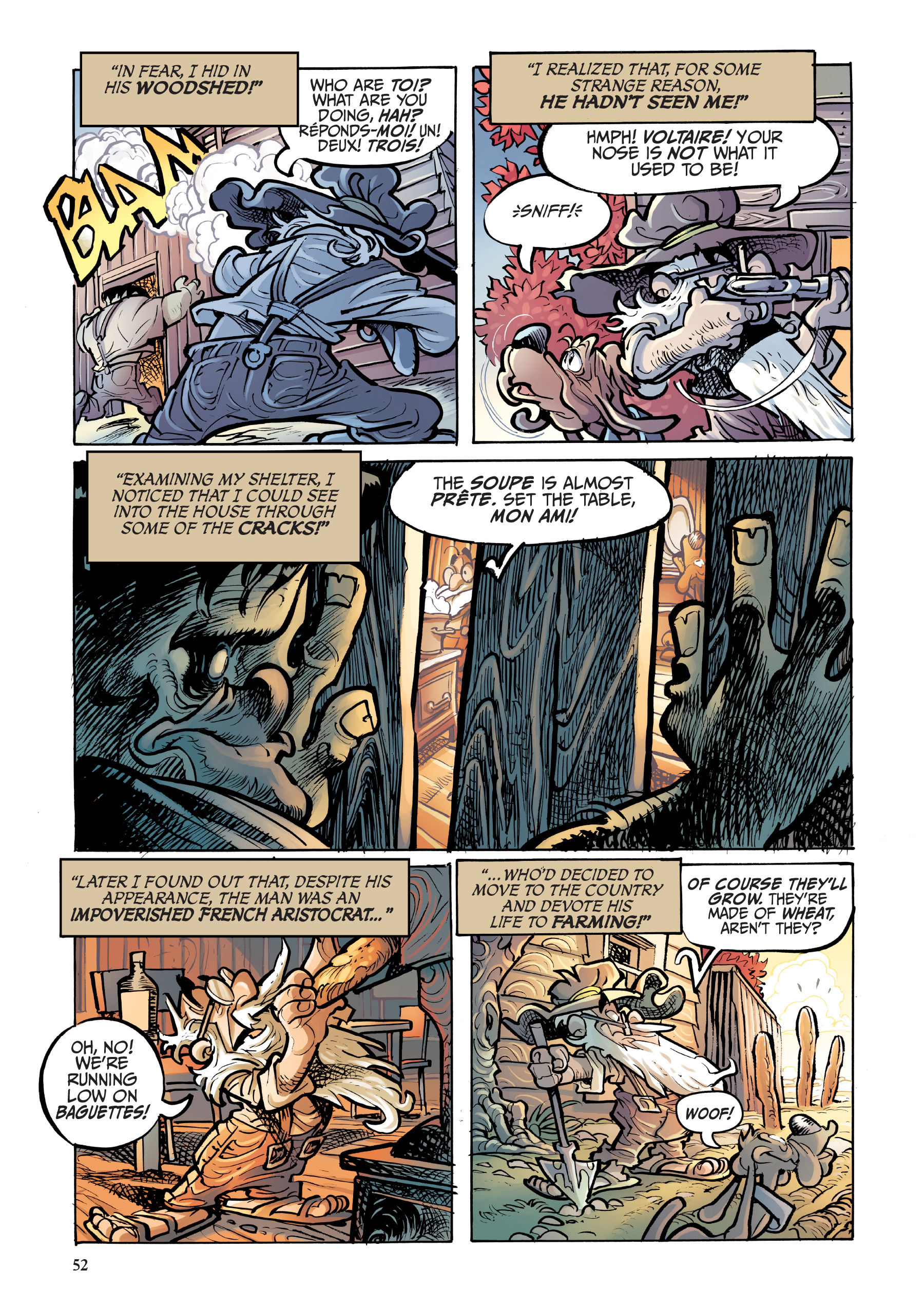 Read online Disney Frankenstein, Starring Donald Duck comic -  Issue # TPB - 52
