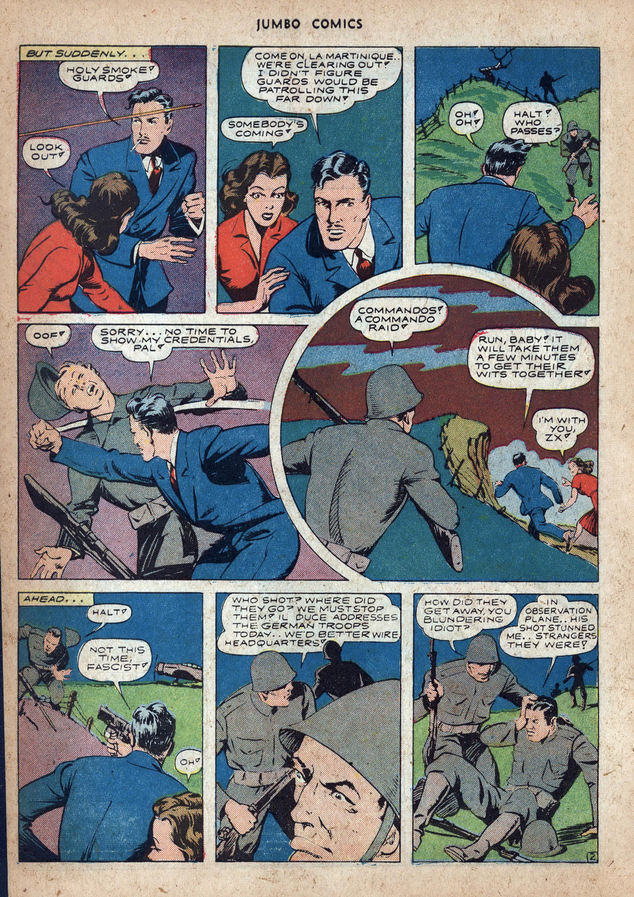 Read online Jumbo Comics comic -  Issue #54 - 16