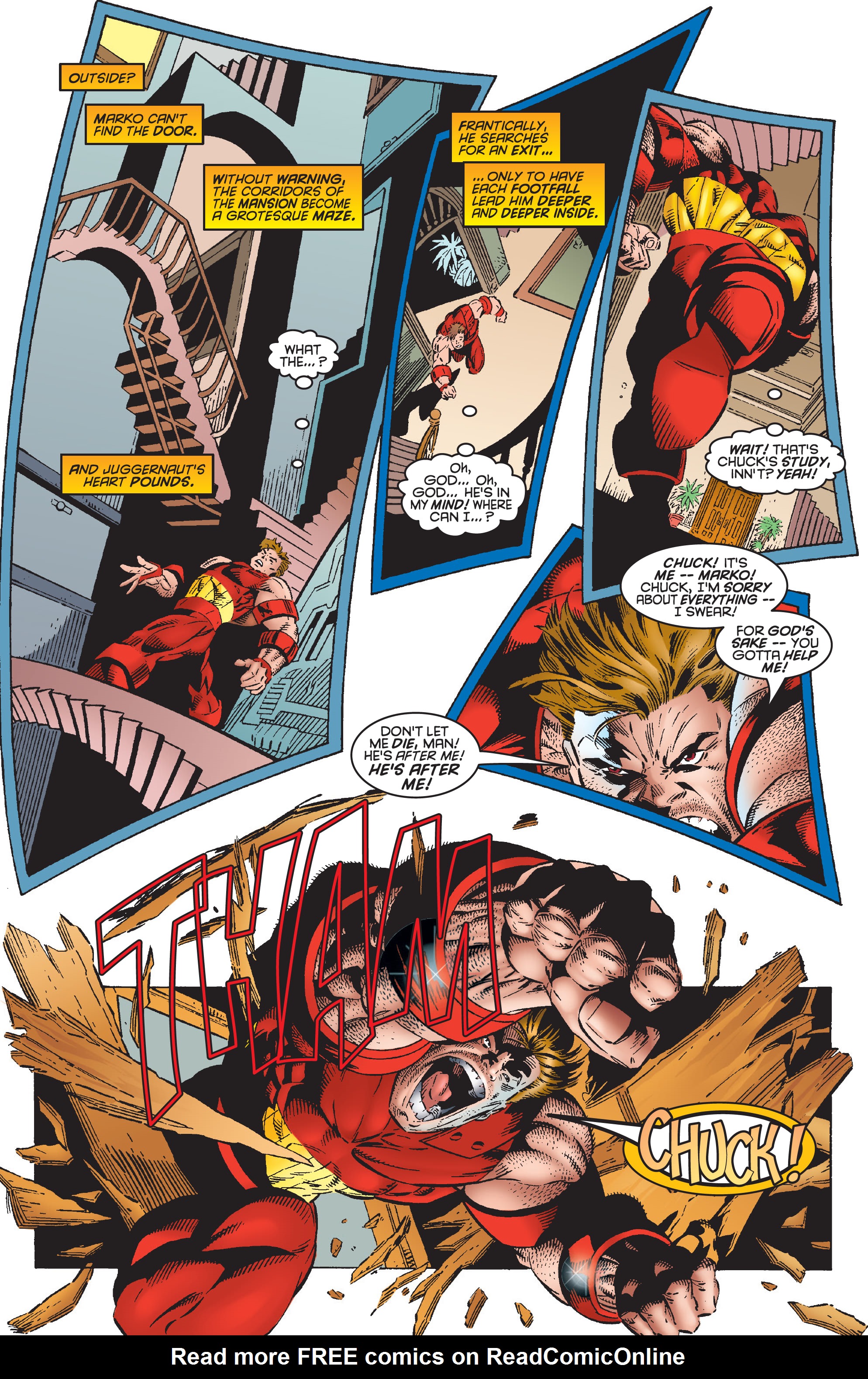 Read online X-Men Milestones: Onslaught comic -  Issue # TPB (Part 1) - 90
