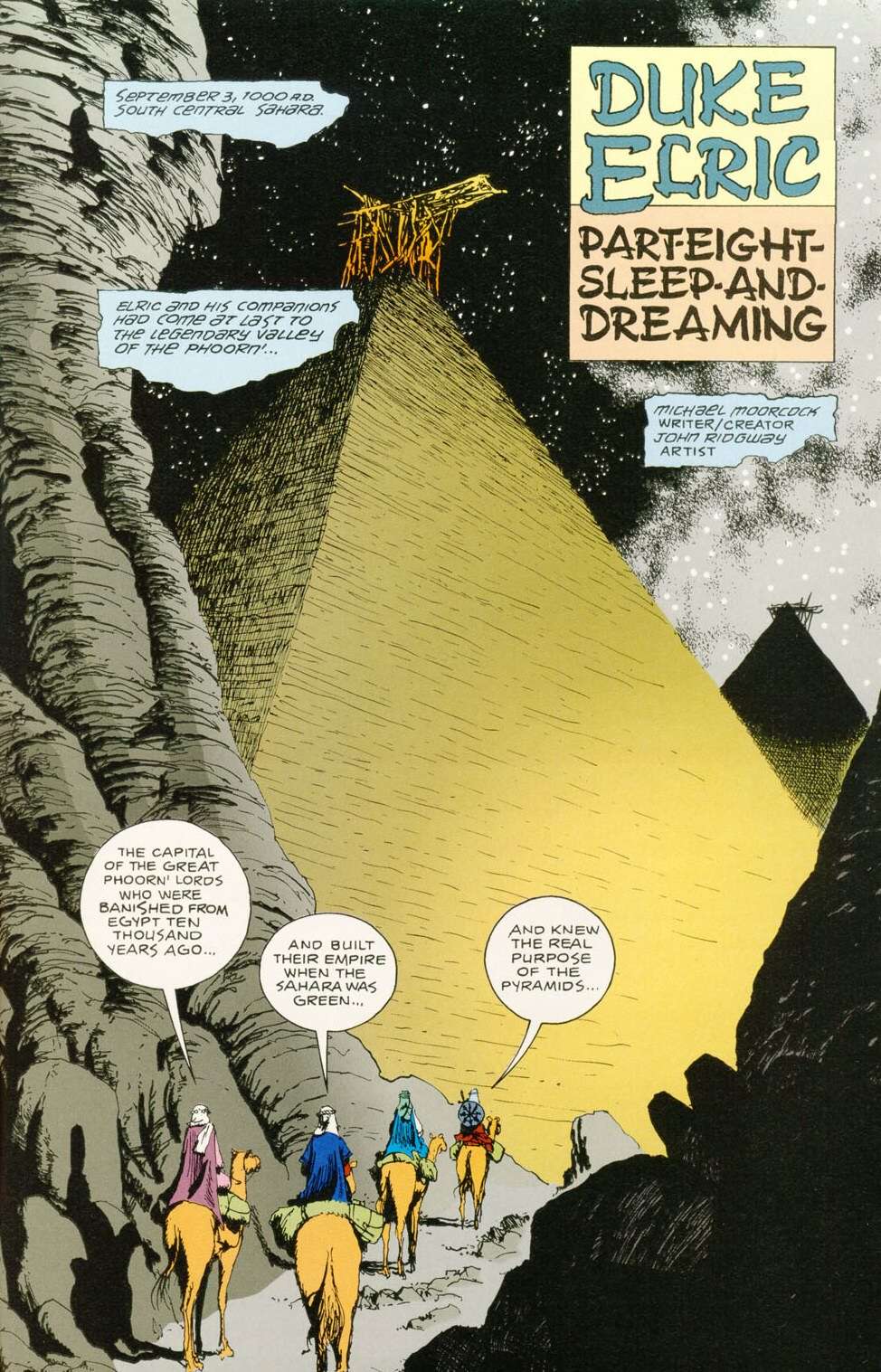 Read online Michael Moorcock's Multiverse comic -  Issue #8 - 18